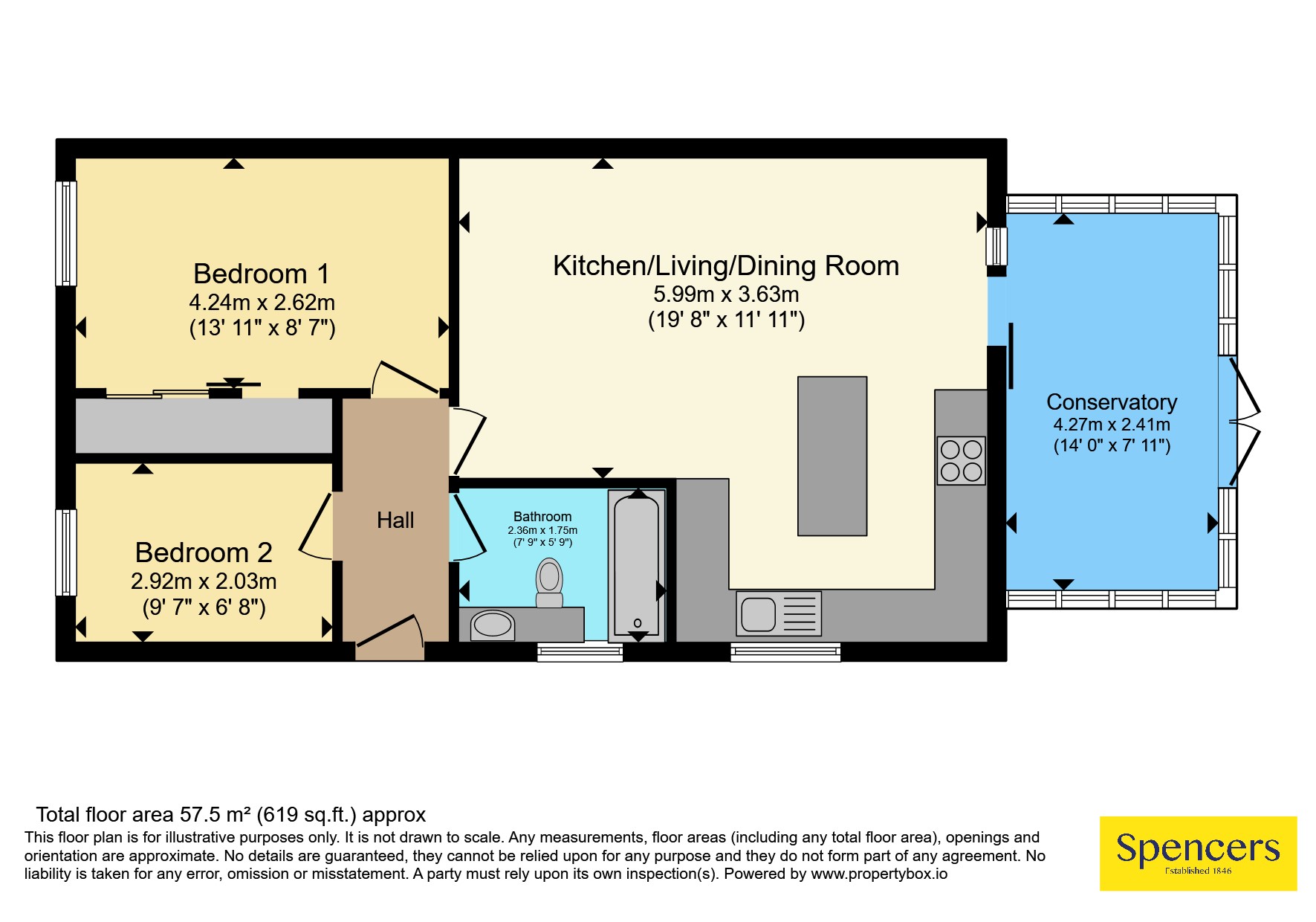 24, Ervins Lock Road, Leicestershire floorplan