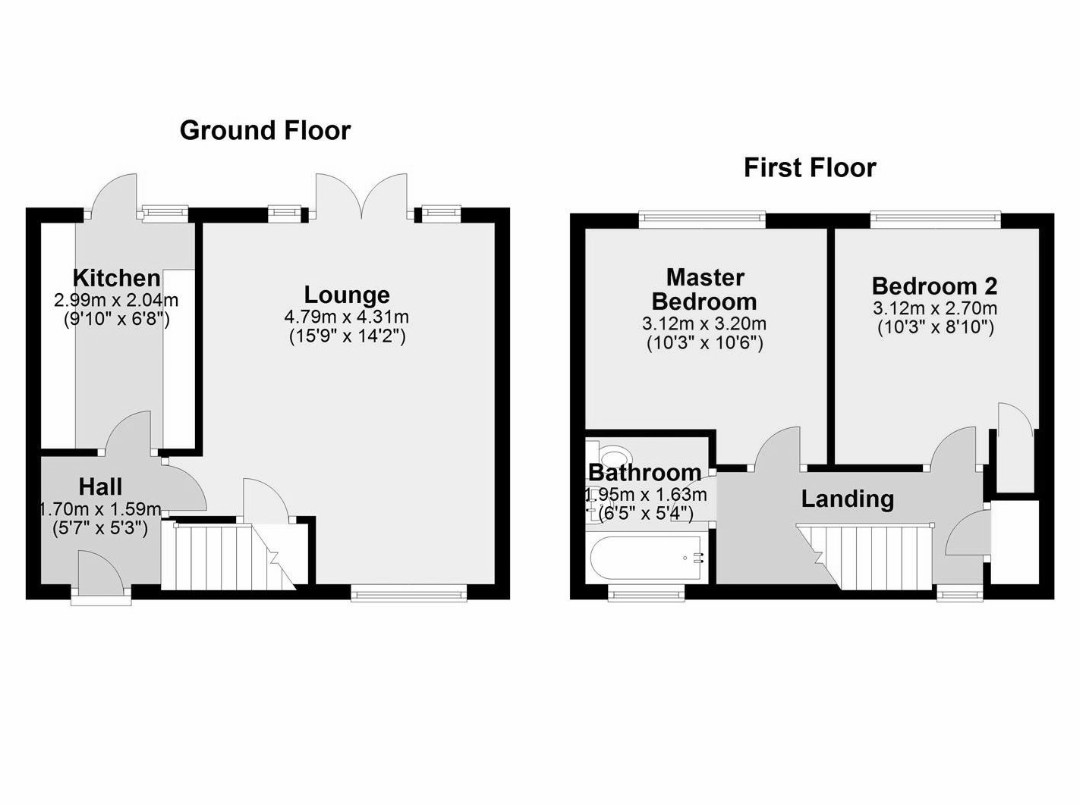 2, Whickham Court, Nottingham floorplan