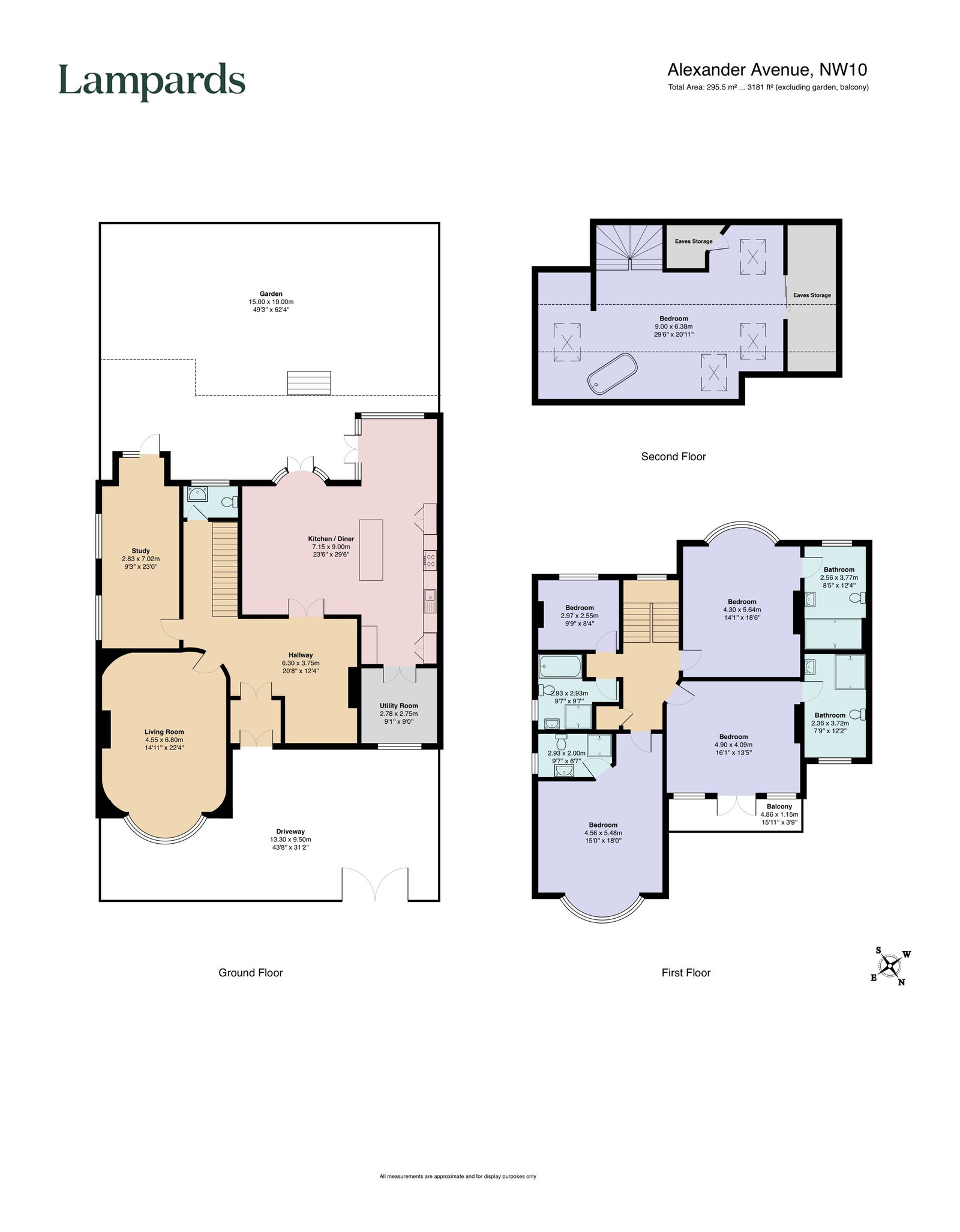 12, Alexander Avenue, London floorplan