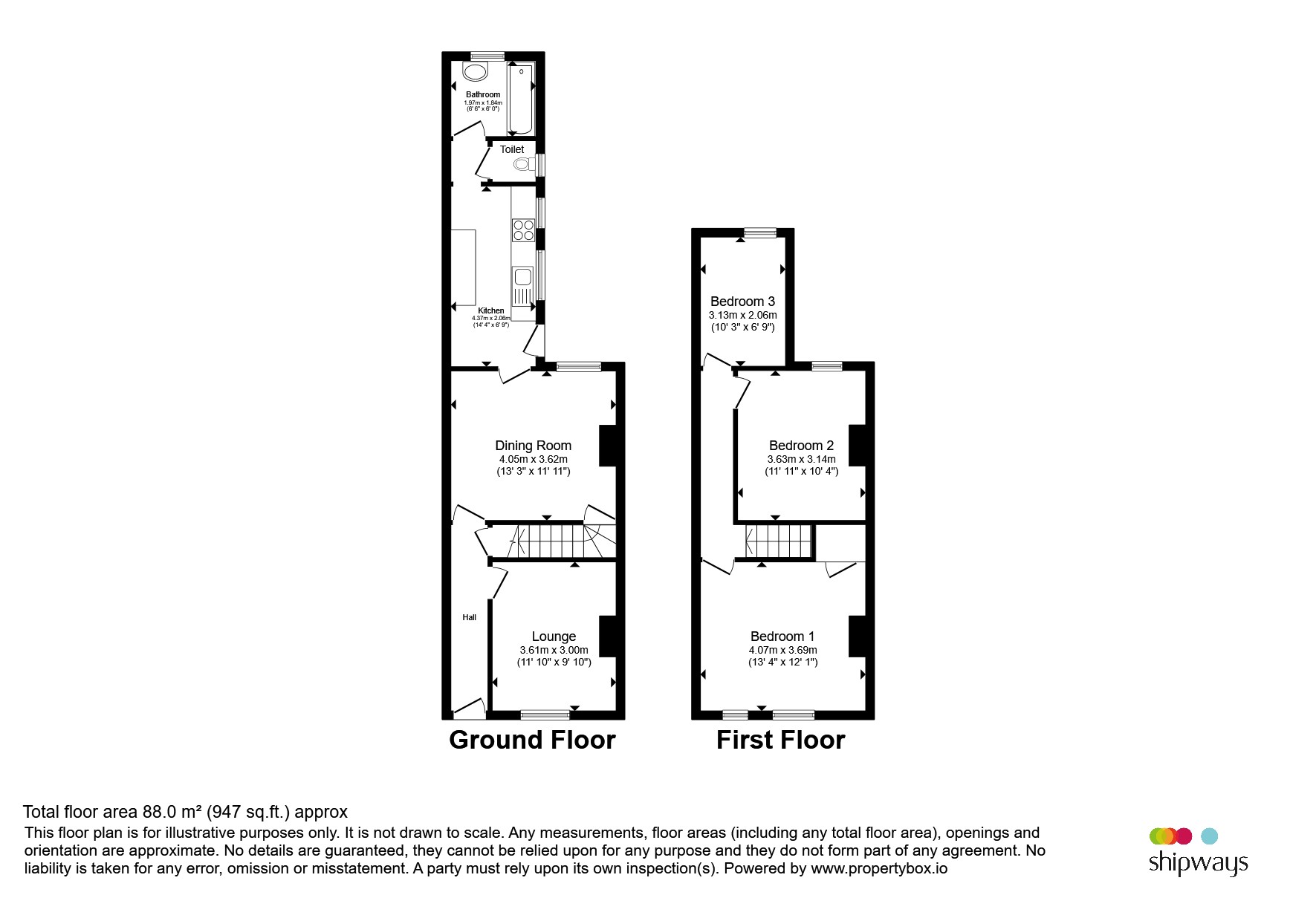 28, Winfield Street, RUGBY floorplan