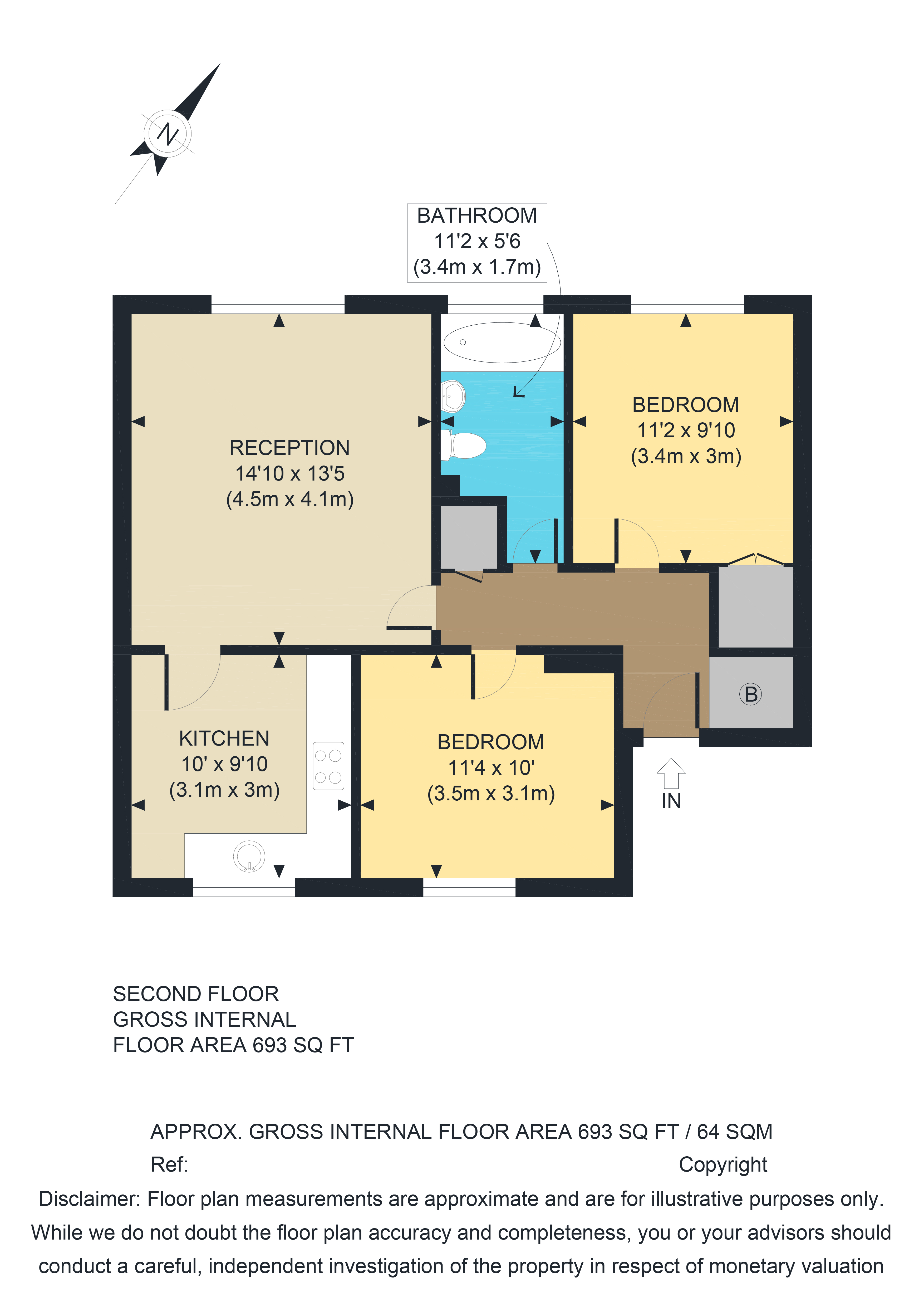 2 Bedrooms Flat to rent in Hewison Street, Bow, London E3