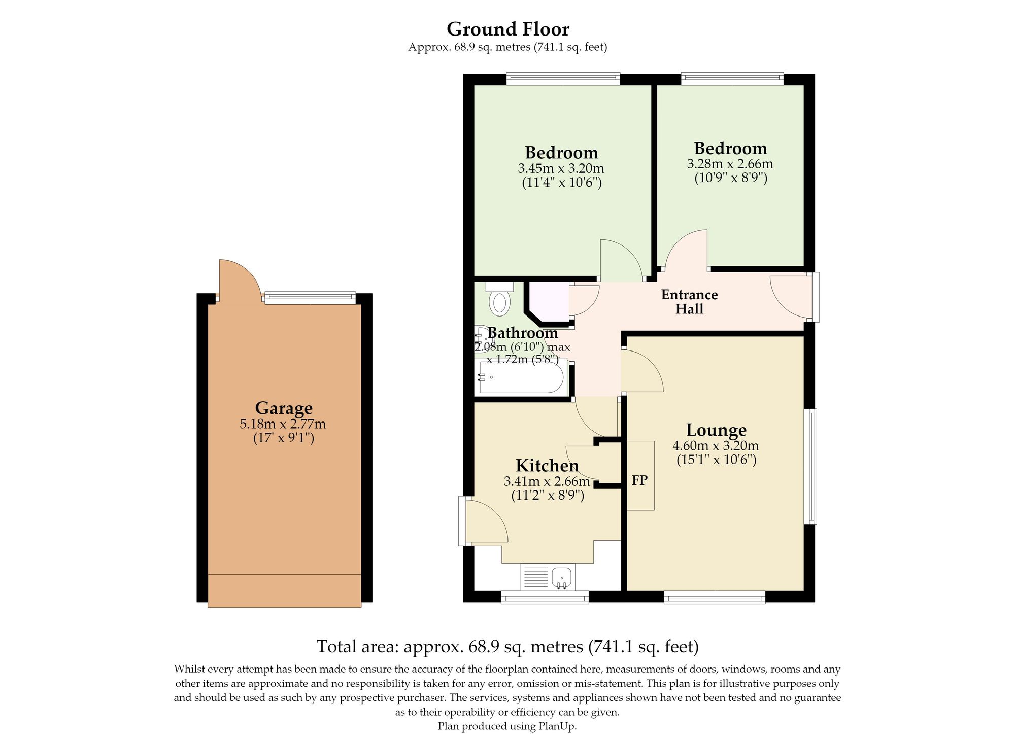 5 Partridge Road, Norwich floorplan