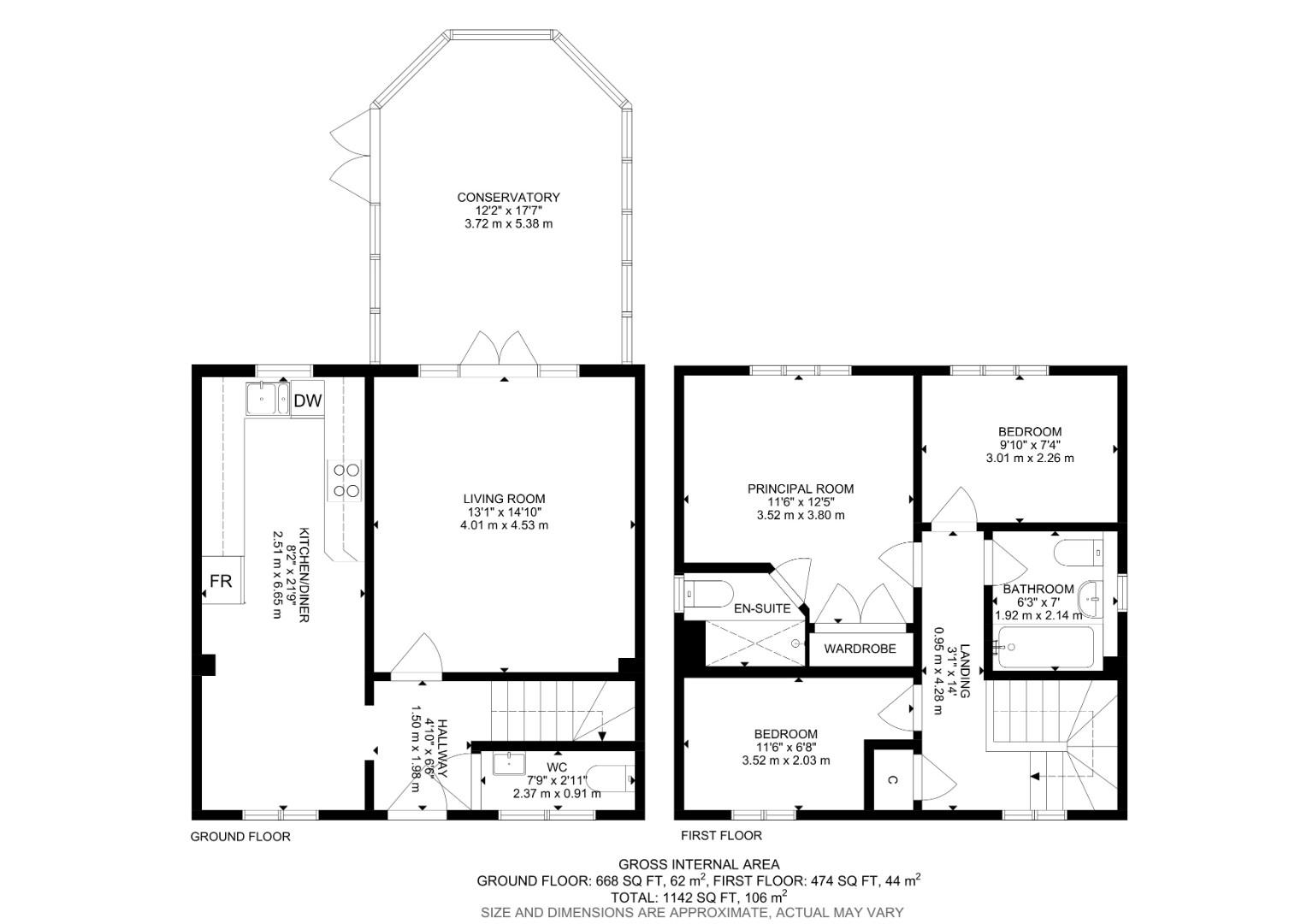 5, St. Nicholas Place, Loughton floorplan