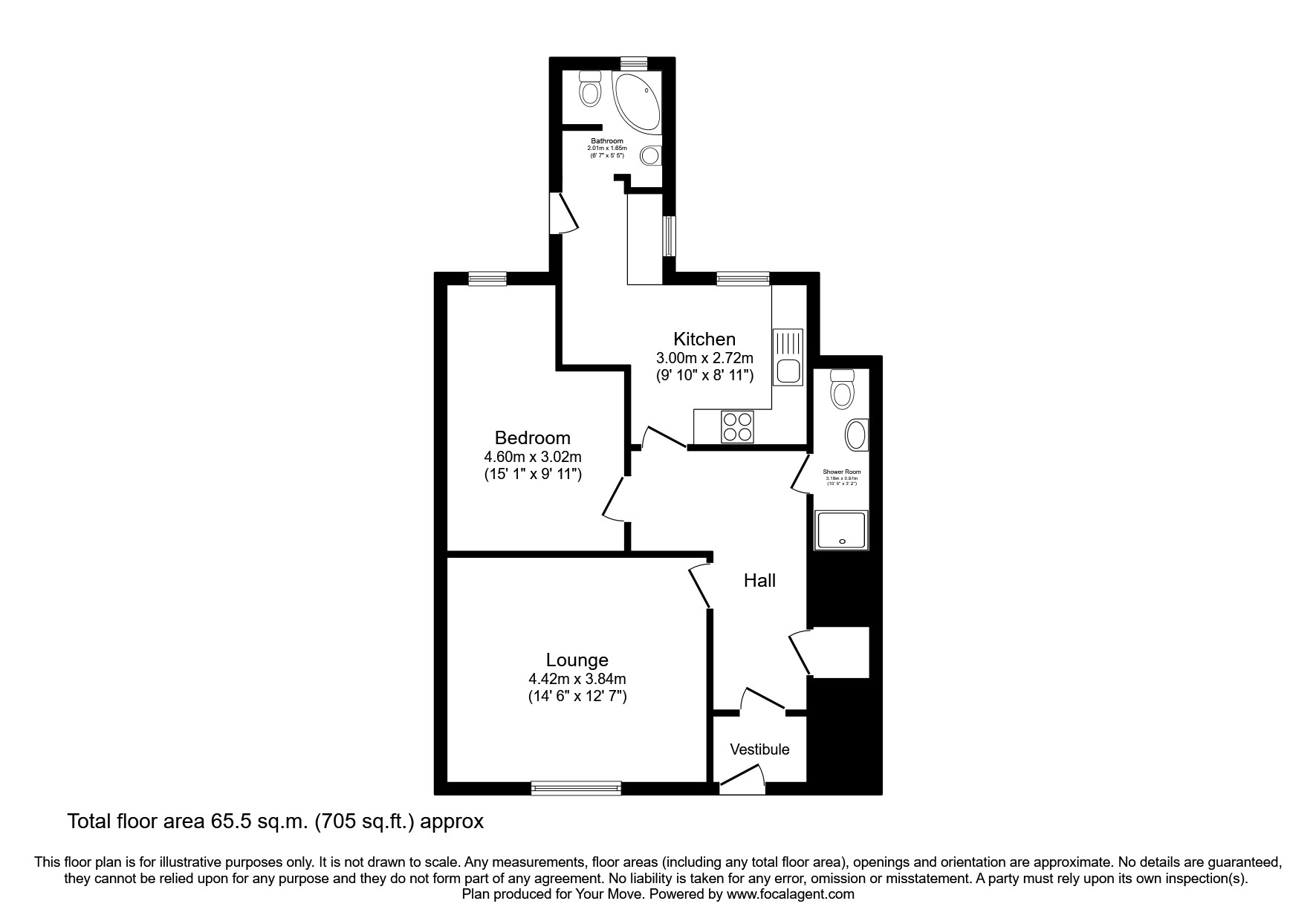 7, Catherine Street, Dumfries floorplan
