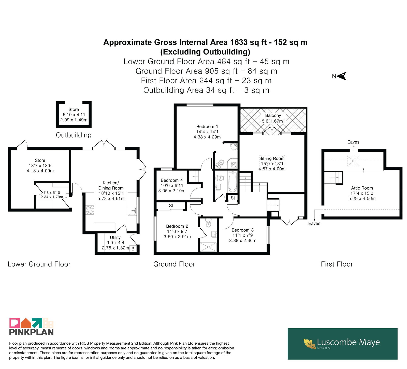 6, Manor Park, Kingsbridge floorplan