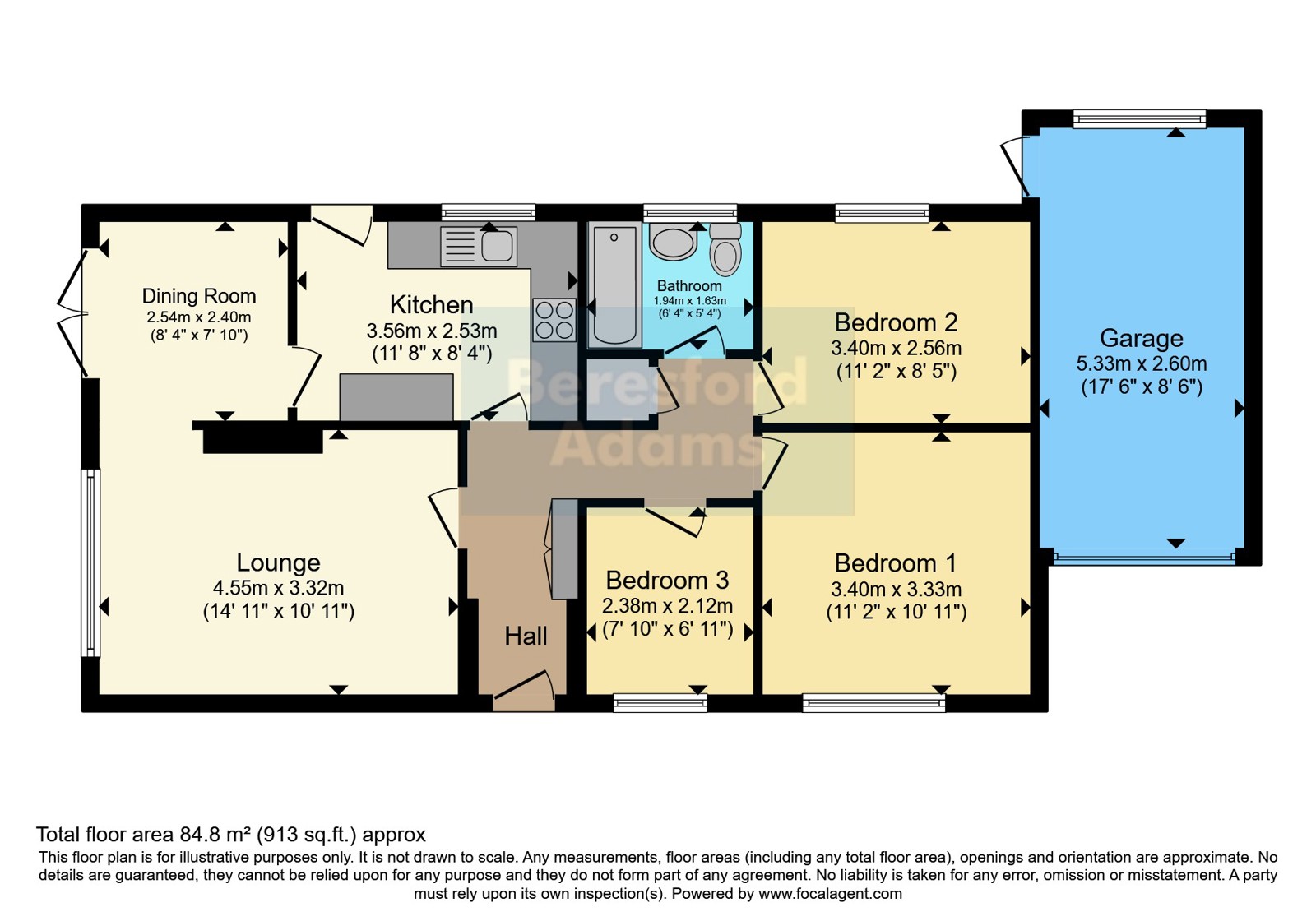 2, Glan Y Gors, Denbighshire floorplan