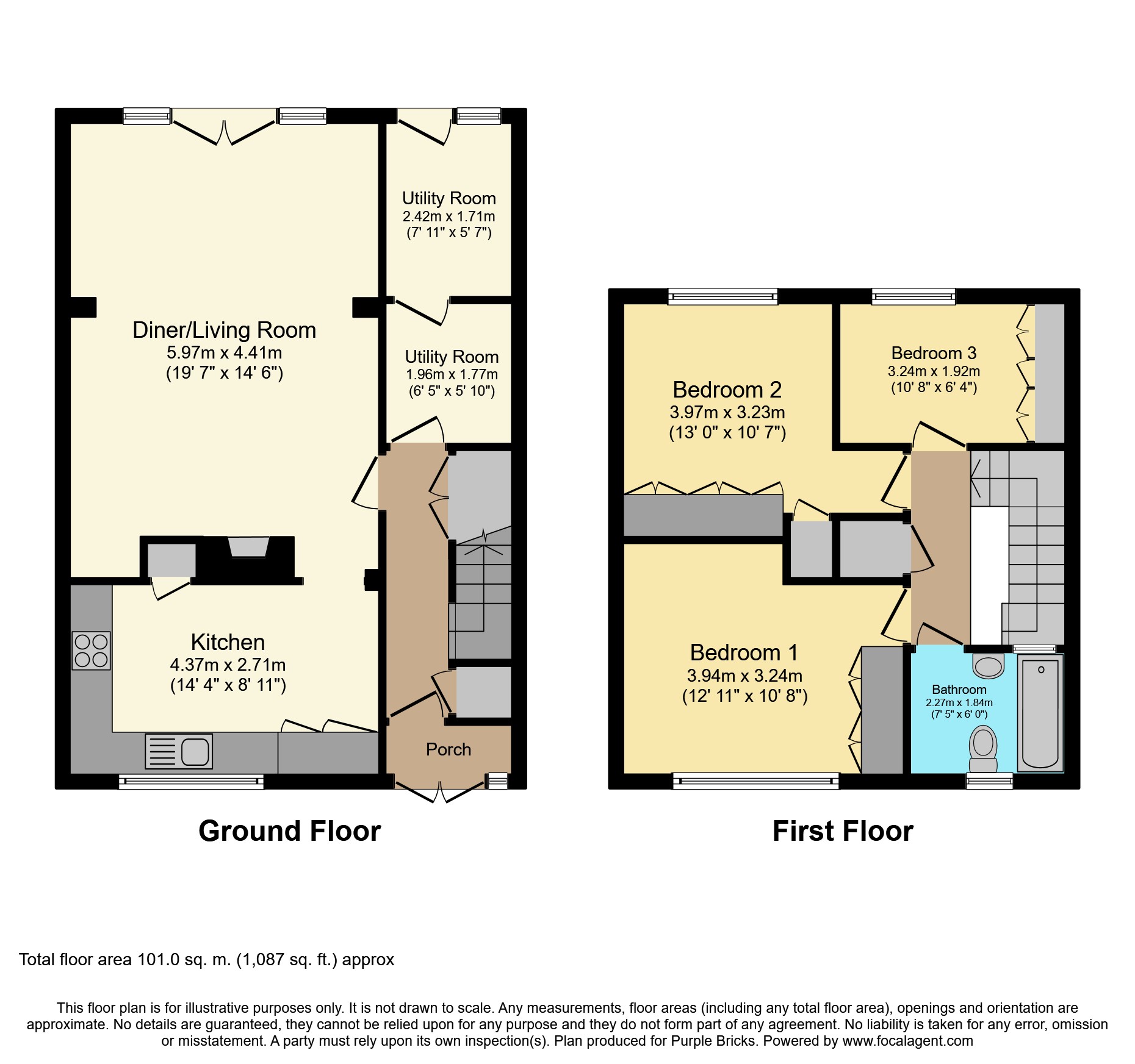 3 bed terraced house for sale in Upper Tulse Hill, London SW2 Zoopla