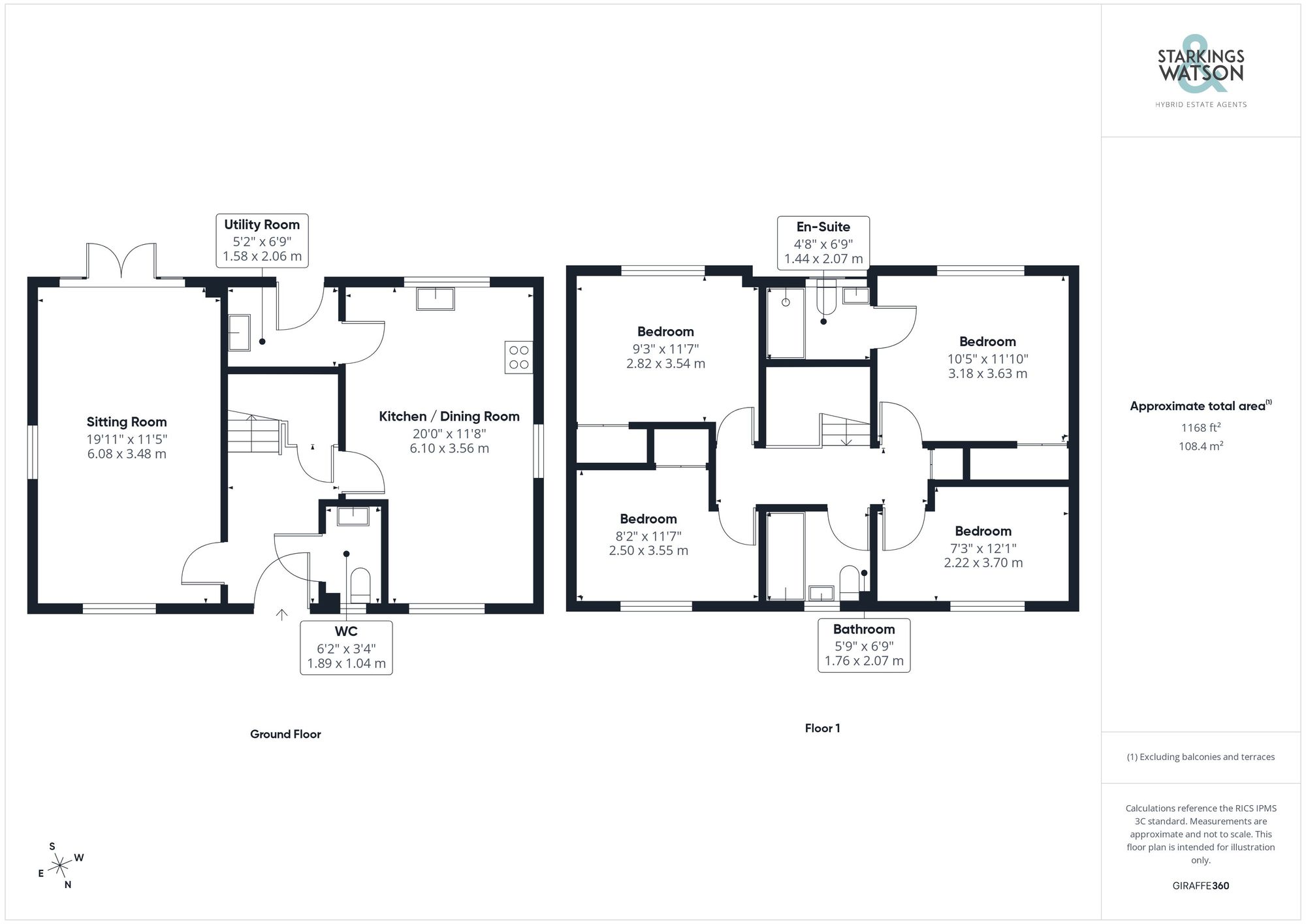 6 Warner Way, Norwich floorplan