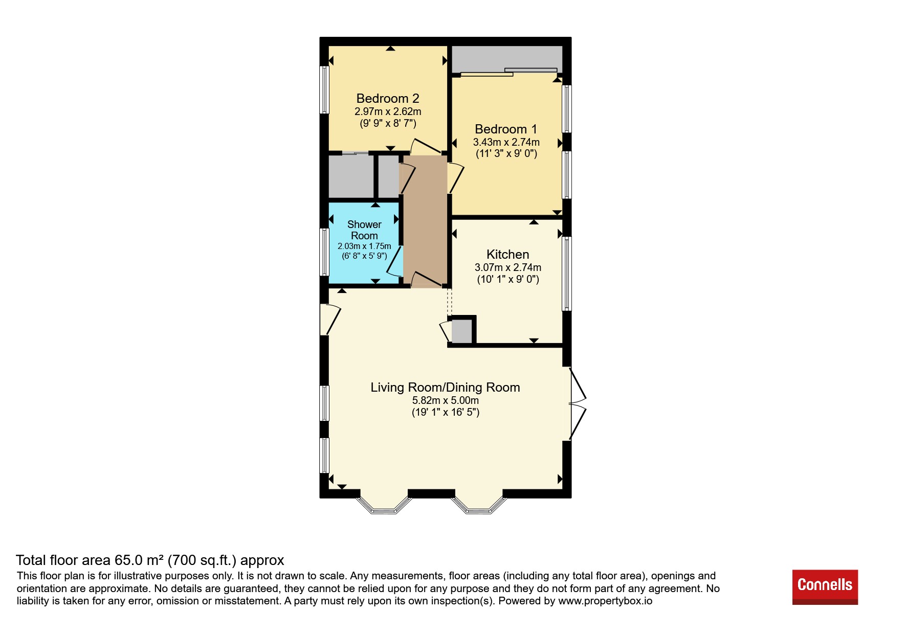 4, Oakley Walk, Cat & Fiddle Park, Exeter floorplan