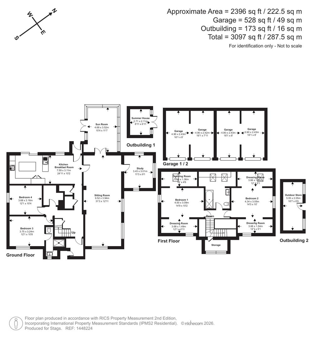 Anvil Cottage, Callington floorplan