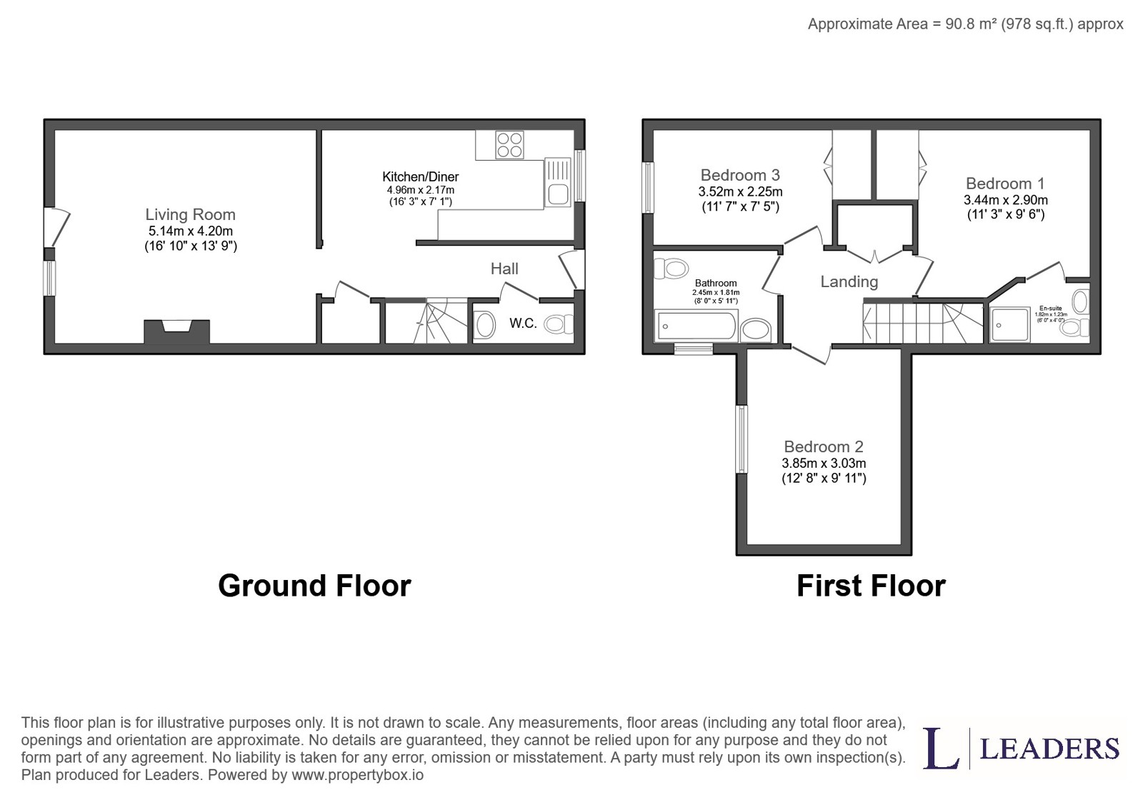 58B, Main Street, Thetford floorplan
