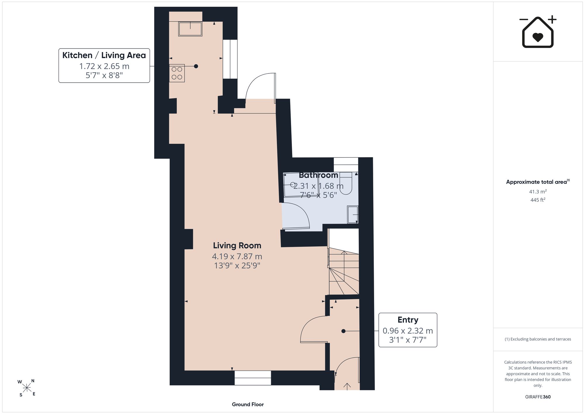 23 Trafalgar Road, Tenby floorplan