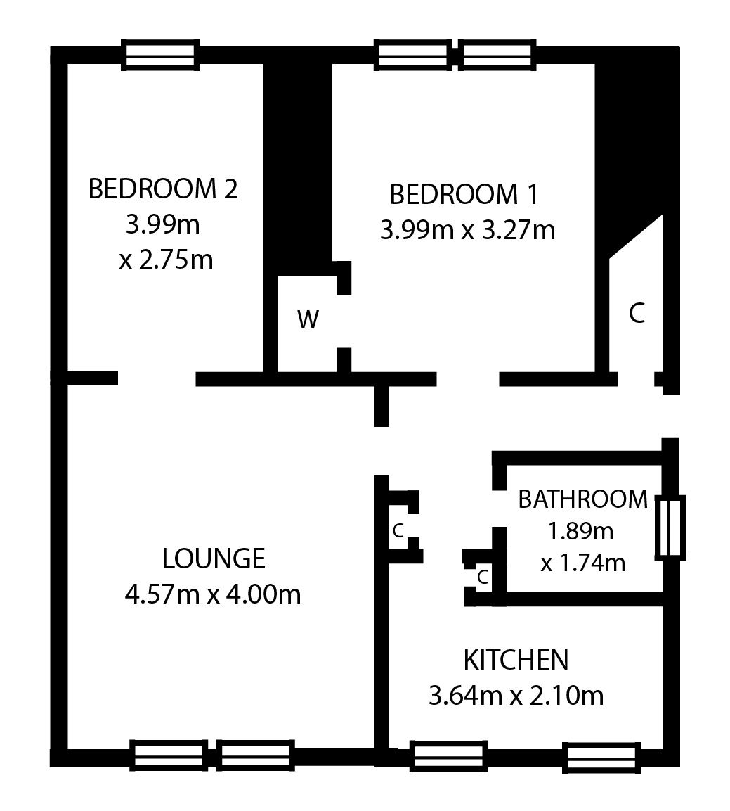 2 Bedrooms Flat for sale in 51 Avonbank Road, Rutherglen G73