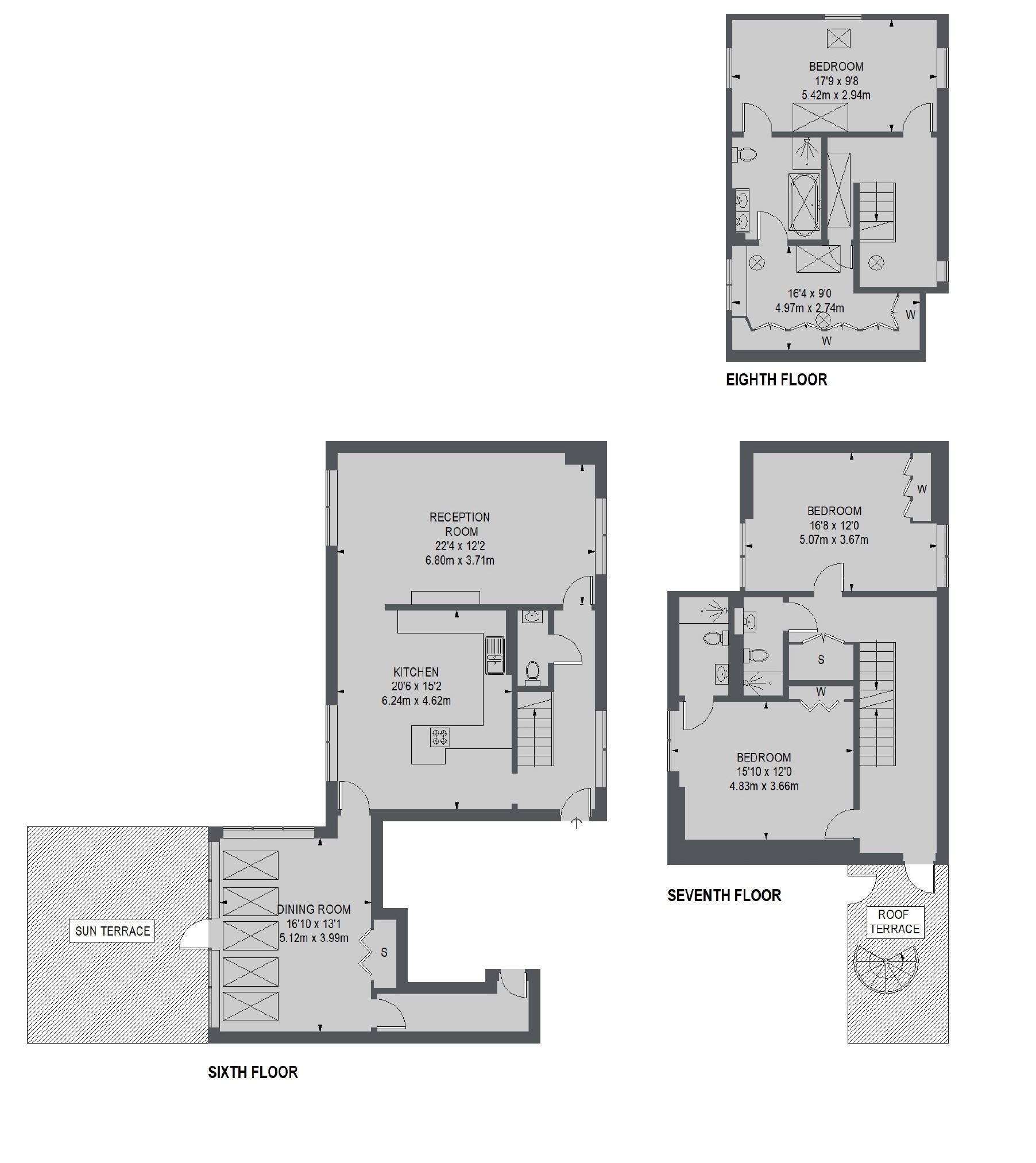 3 Bedrooms Flat for sale in York Road, London SW11
