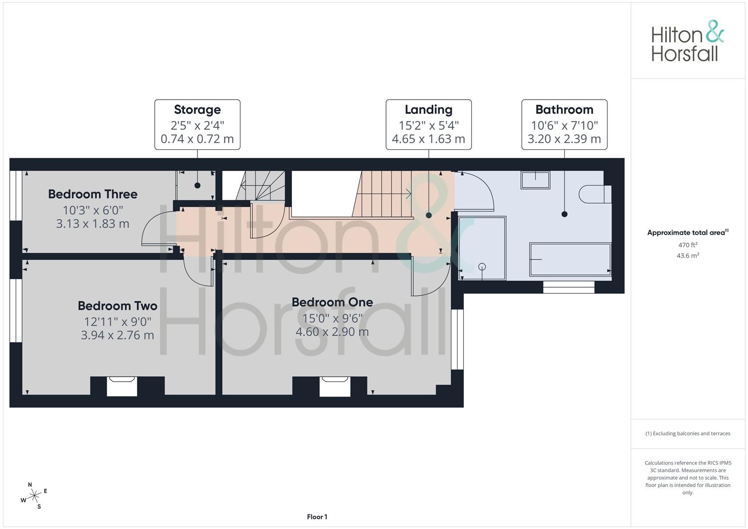 Skipton Road, Earby floorplan