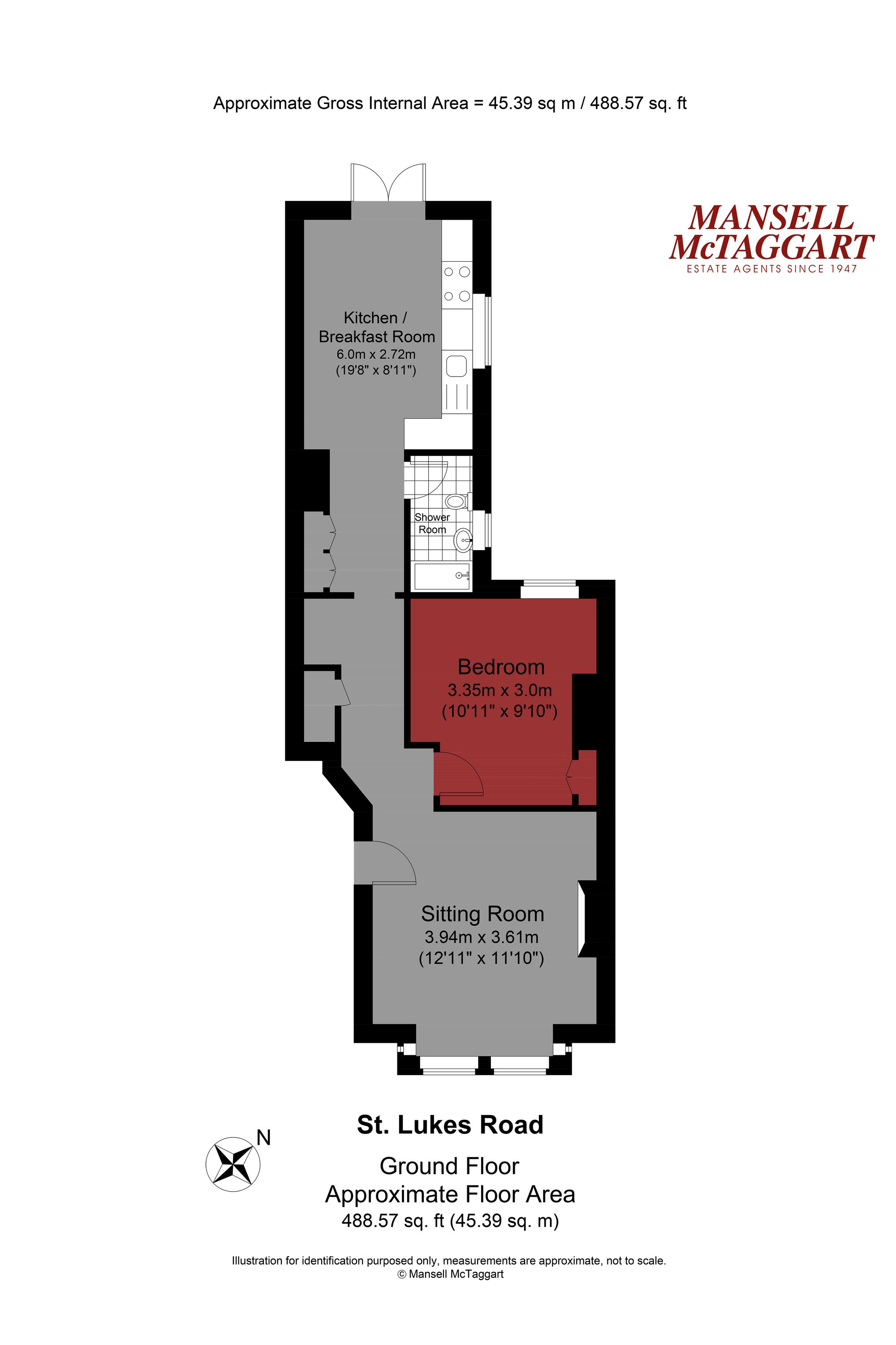 8 St. Lukes Road, Brighton floorplan