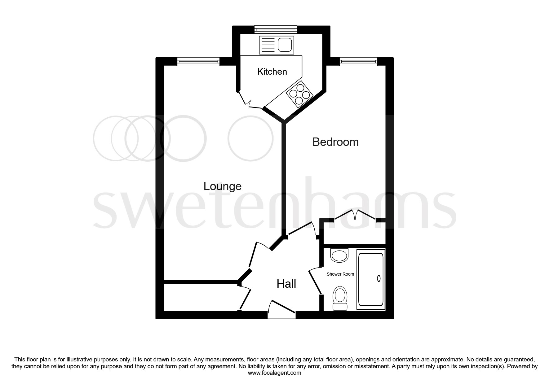 15, Weaver Court, London Road, Northwich floorplan