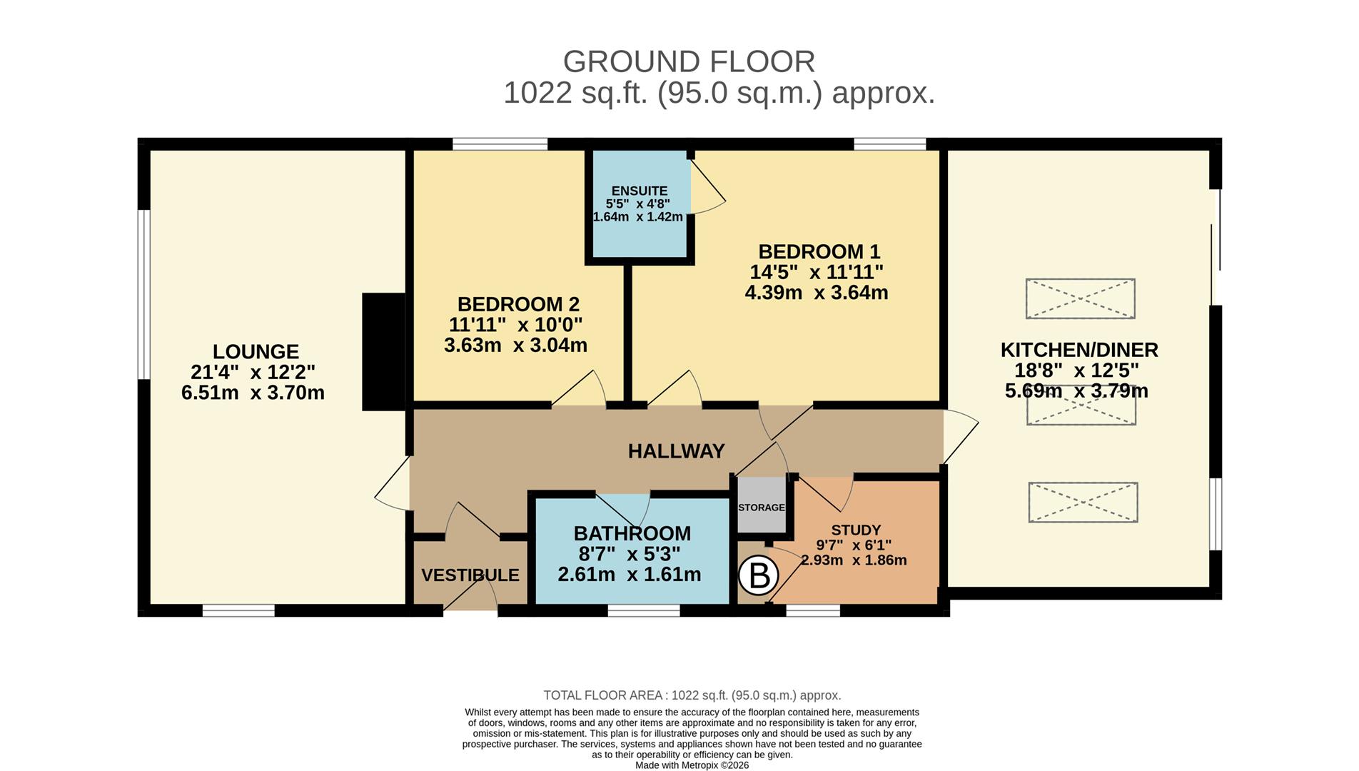 20, Sunningdale, Abergele floorplan