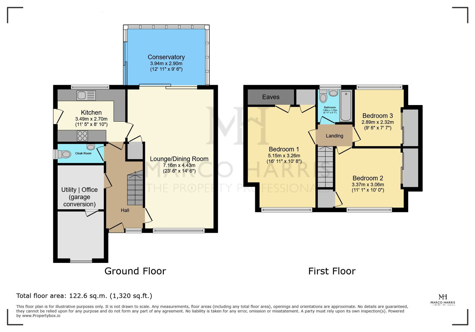 17, Badgers Walk, Southampton floorplan
