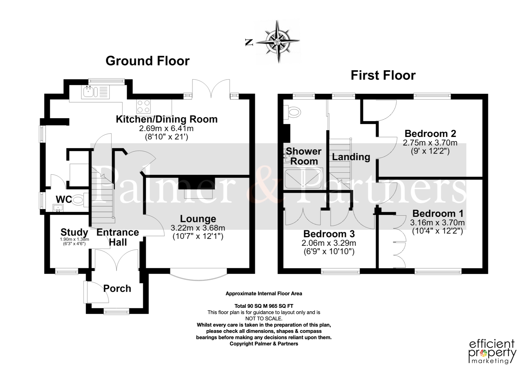 152, Arbour Lane, Essex floorplan