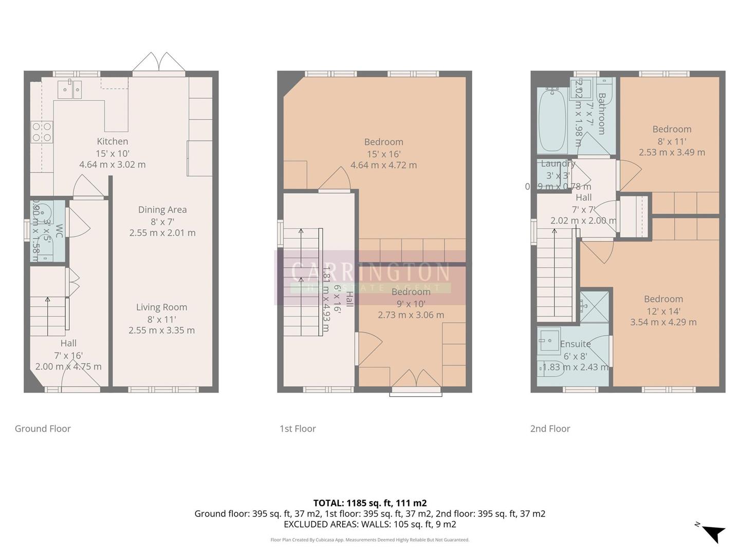6, Auden Drive, Borehamwood floorplan