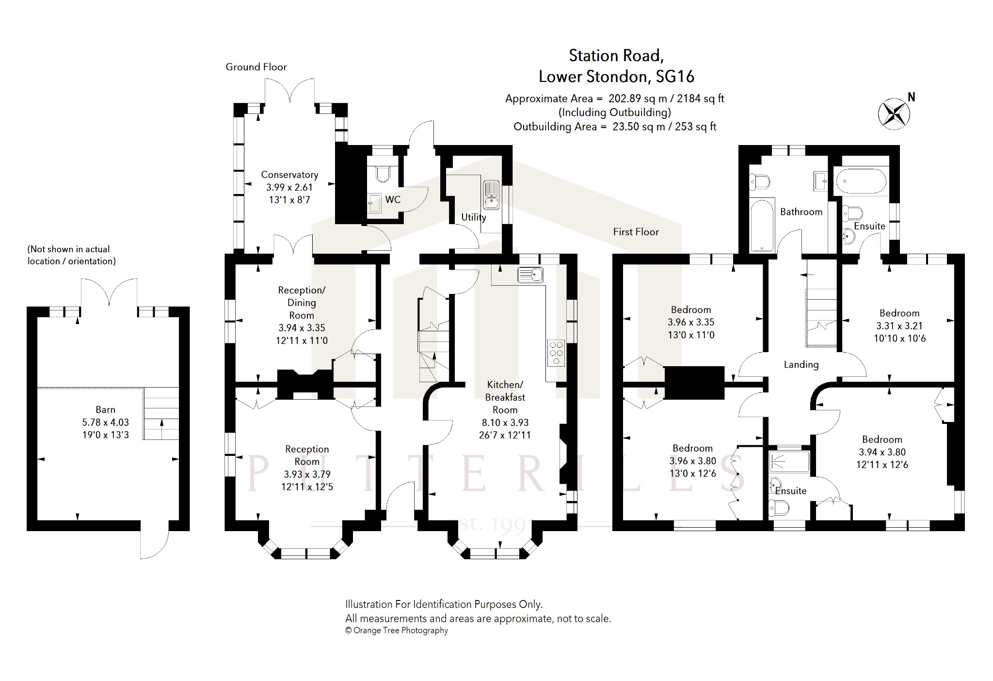 25 Station Road, Lower Stondon, Bedfordshire floorplan