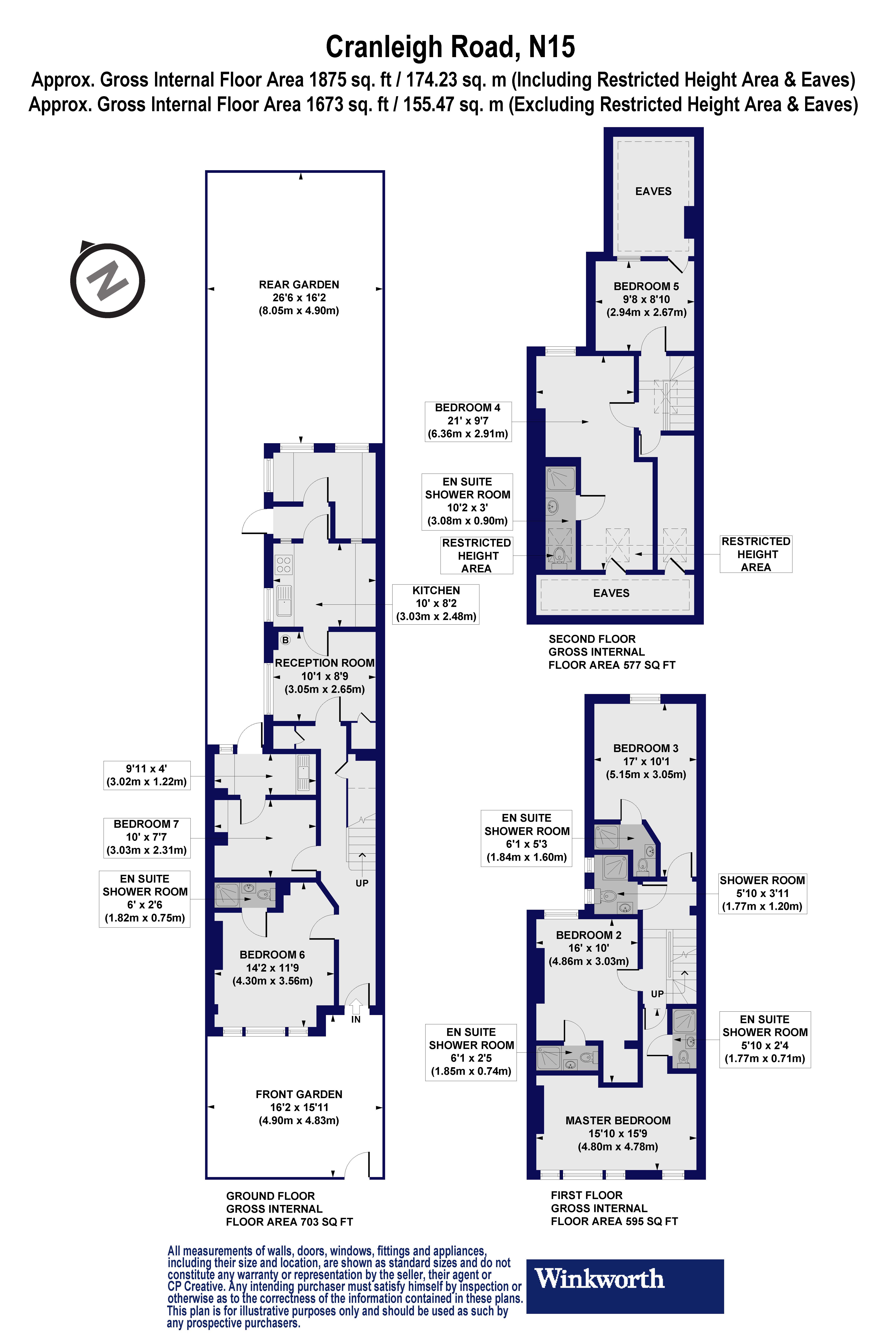 41, Cranleigh Road, London floorplan