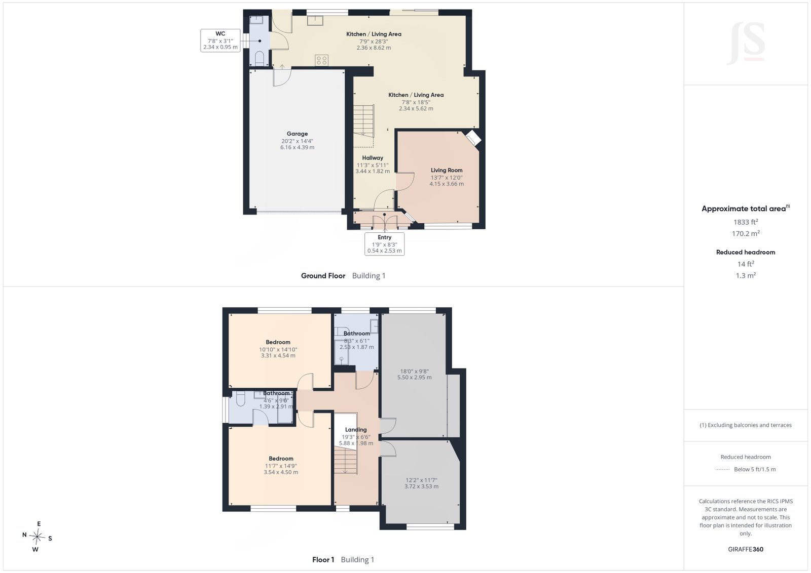 40, Hadley Avenue, Worthing floorplan