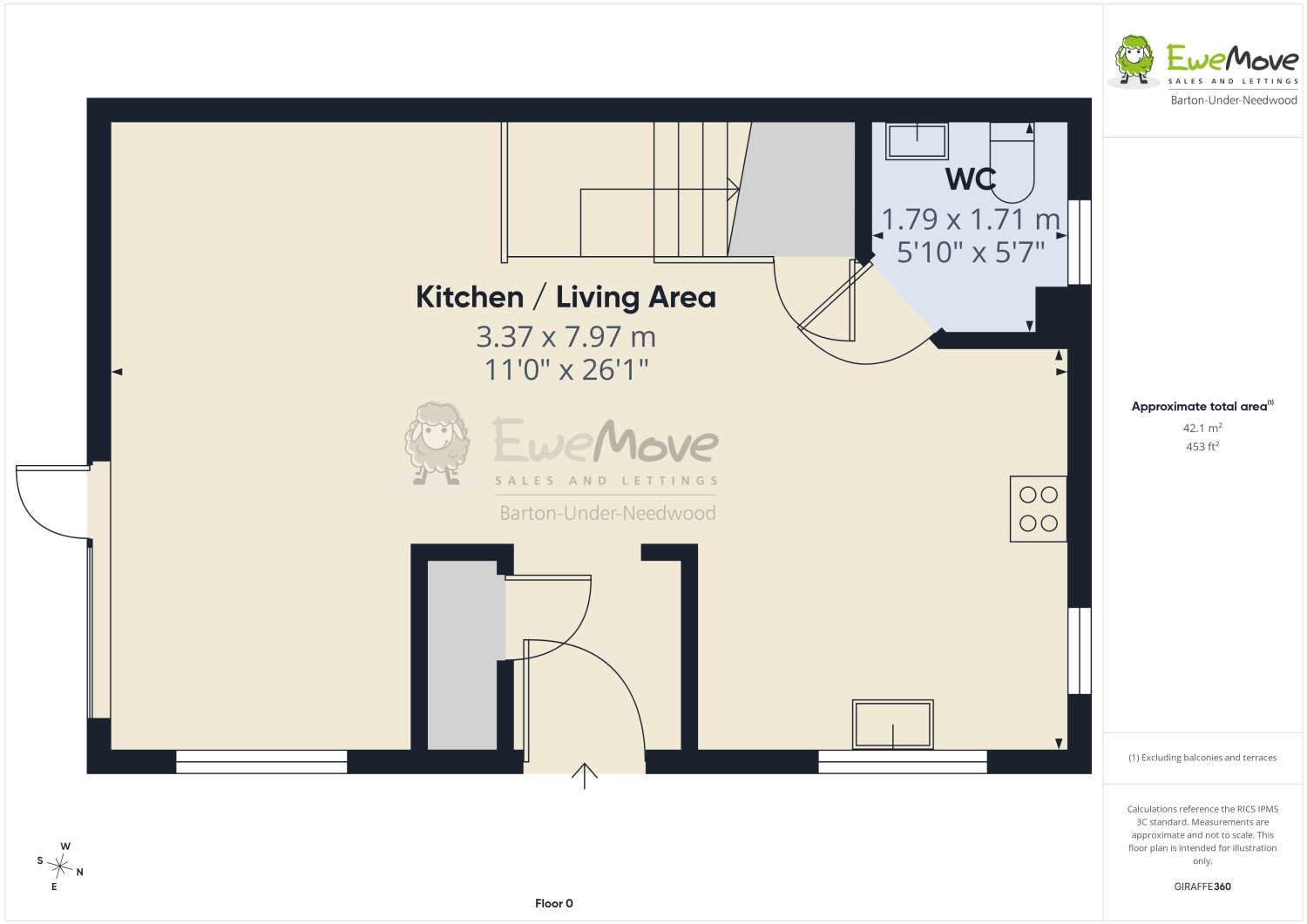 2, Quartz Close Newhall, Swadlincote floorplan