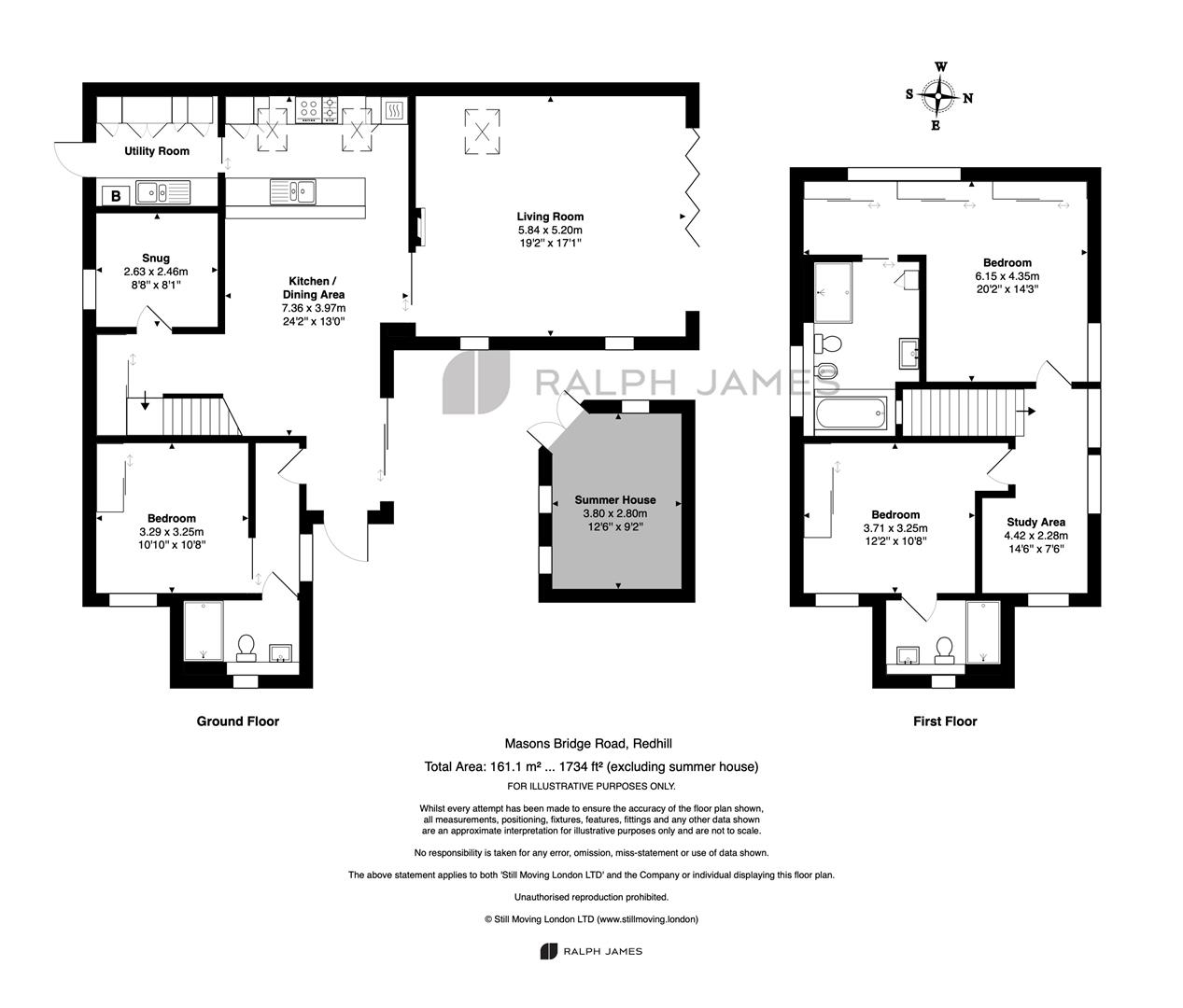 Hedgehog Gate, 74B, Masons Bridge Road, Redhill floorplan