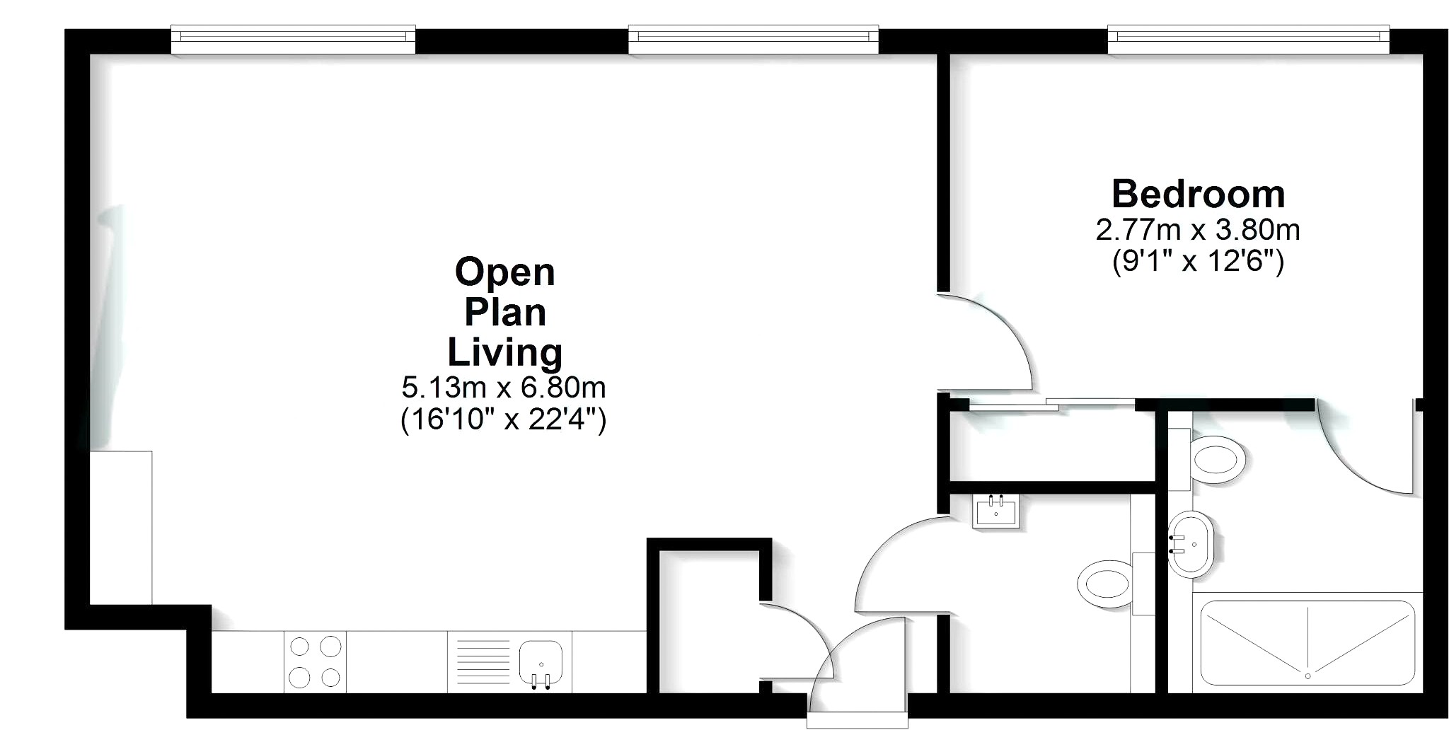 Flat 35, Korda House,, Stanley Kubrick Road, Uxbridge floorplan