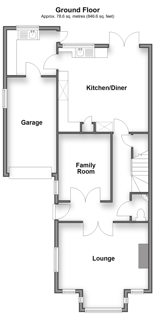 Cranborne Avenue, Maidstone floorplan
