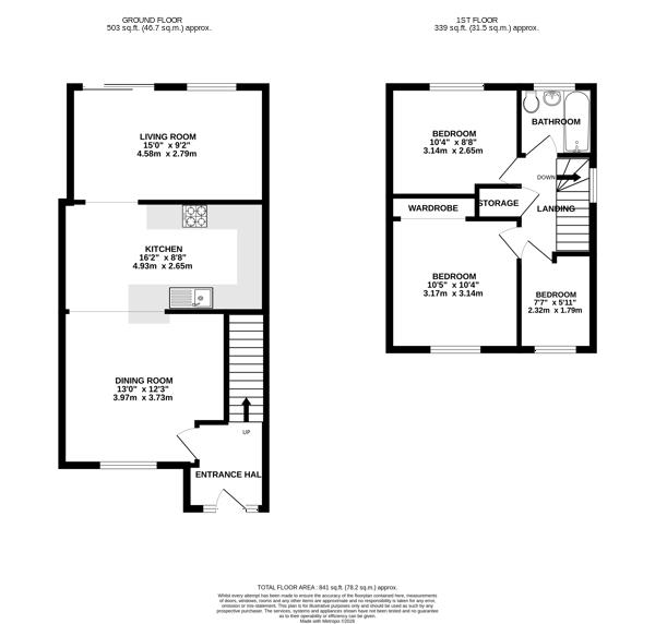 84, Bradley Avenue, Bristol floorplan