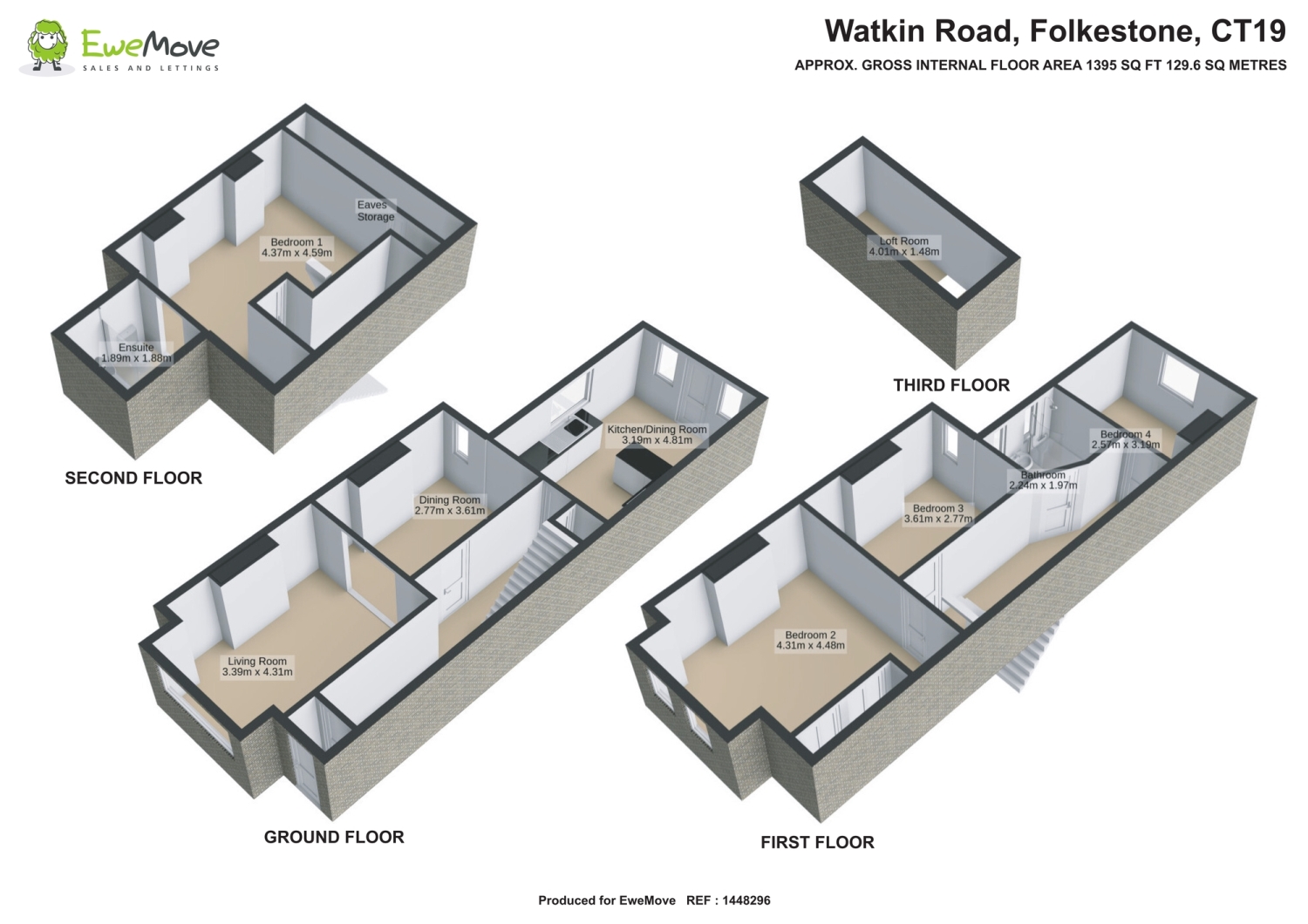 26, Watkin Road, Folkestone floorplan