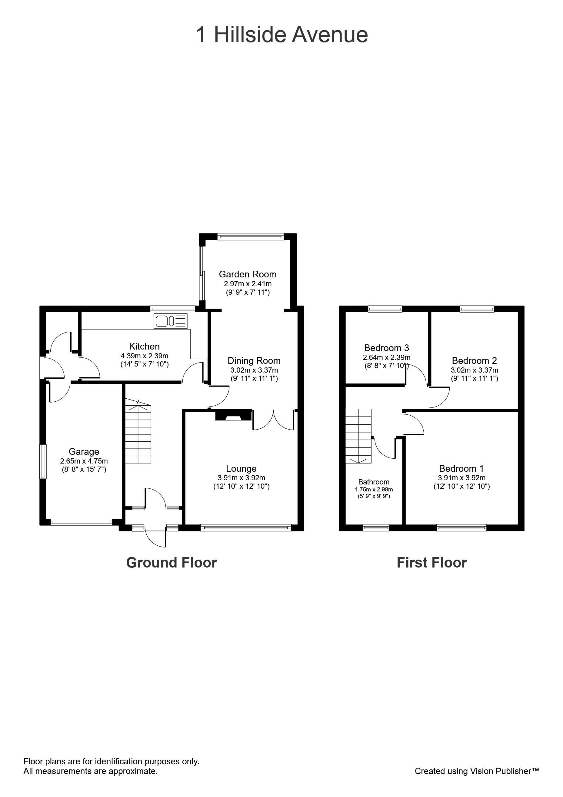 1, Hillside Avenue, Hepworth floorplan