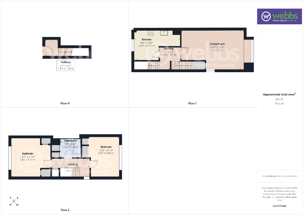 75 Bellfield, Forestdale floorplan