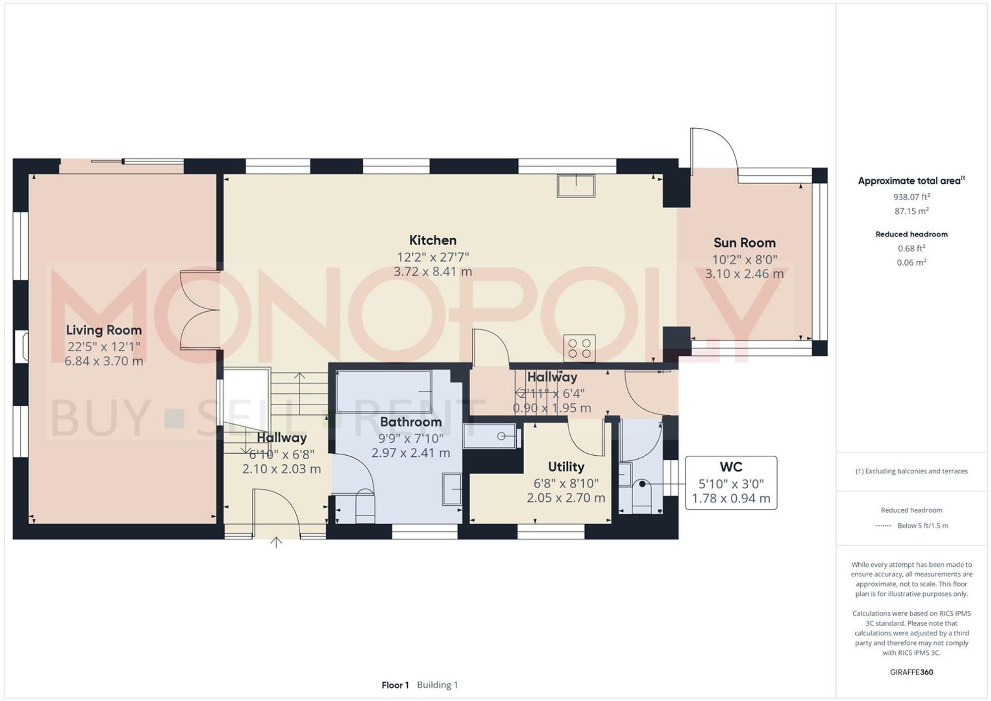 Santana, Llangollen floorplan