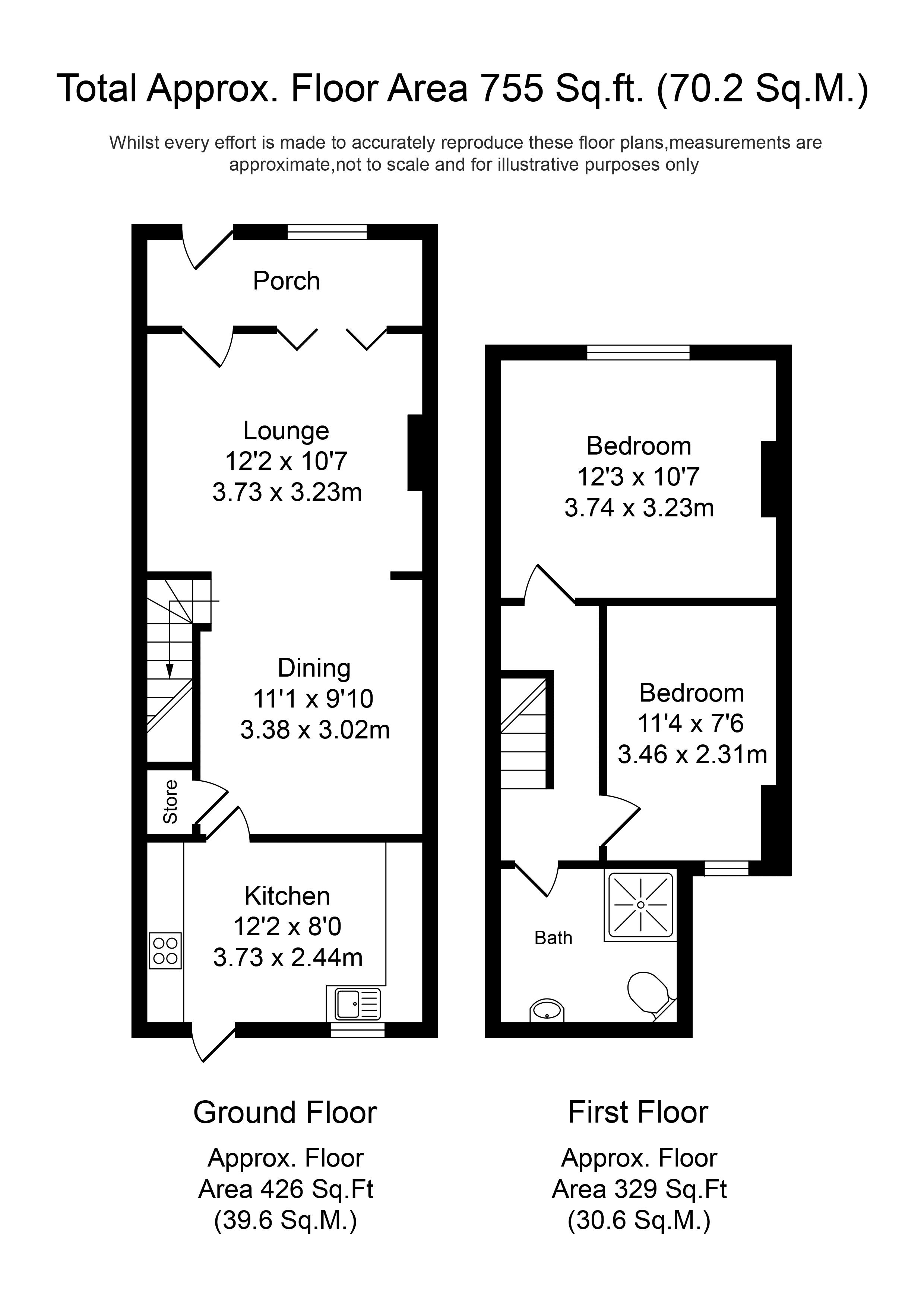Middlewood Drive, Aughton, Ormskirk L39, 2 bedroom terraced house for