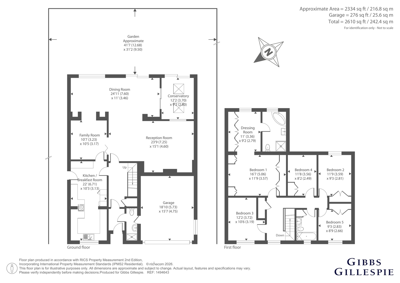 11, Brookdene Drive, Middlesex floorplan