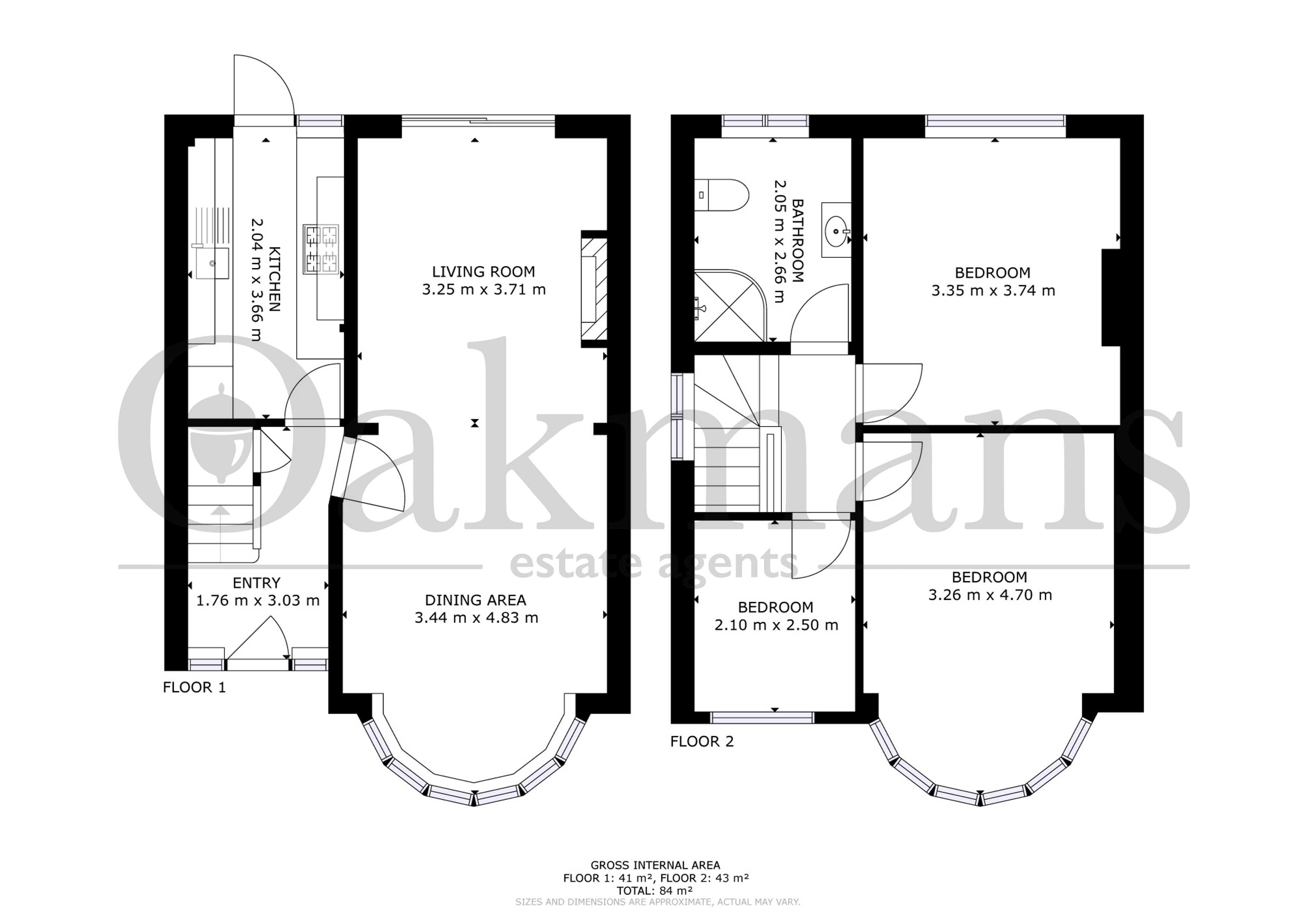 55, VERA ROAD, BIRMINGHAM floorplan