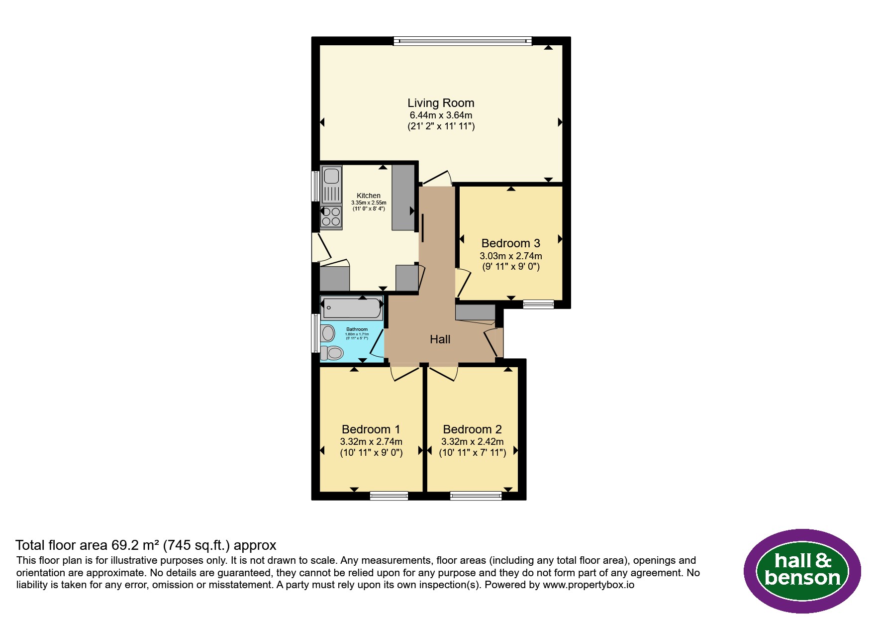 10, Ashbrook Close, DERBY floorplan