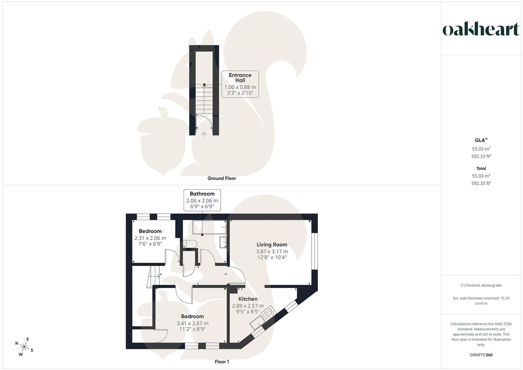 23 Stannard Way, Sudbury floorplan