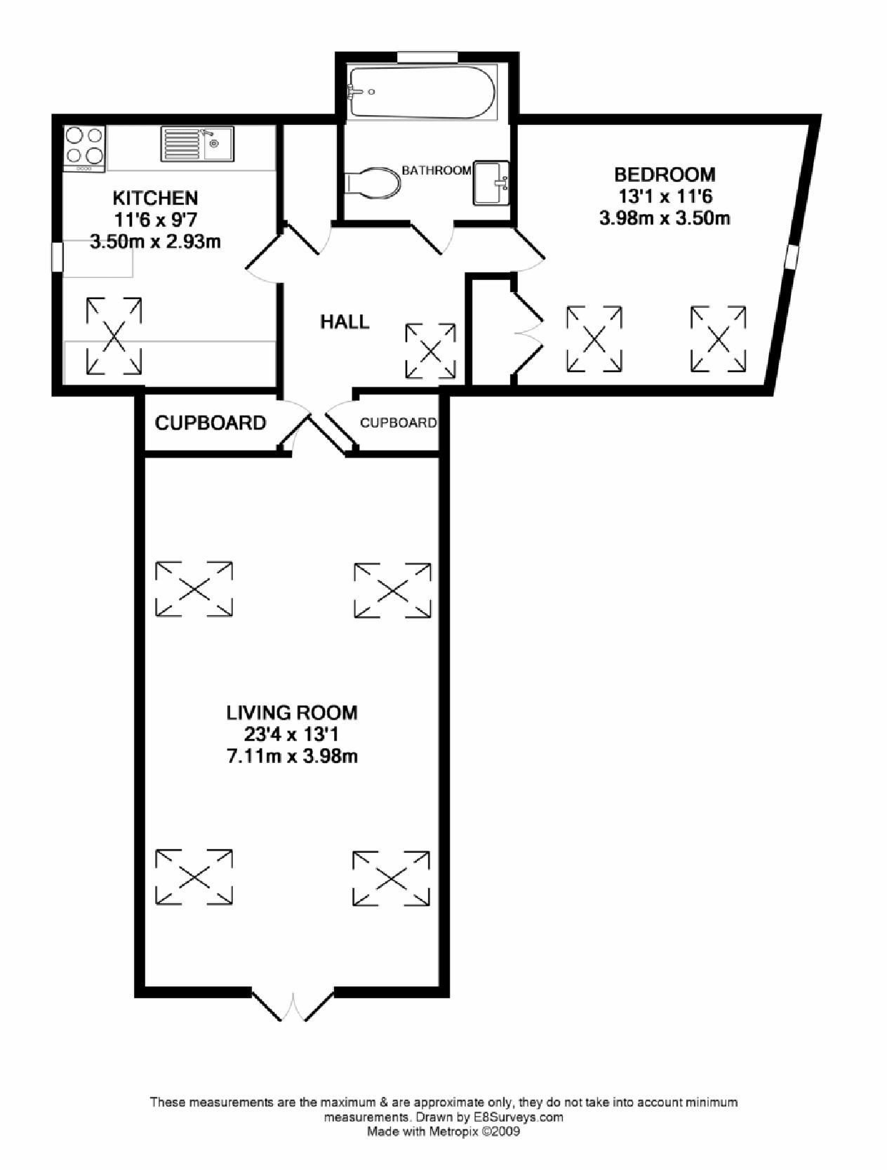 1 Bedrooms Flat to rent in Church Hill, Little Milton, Oxford OX44