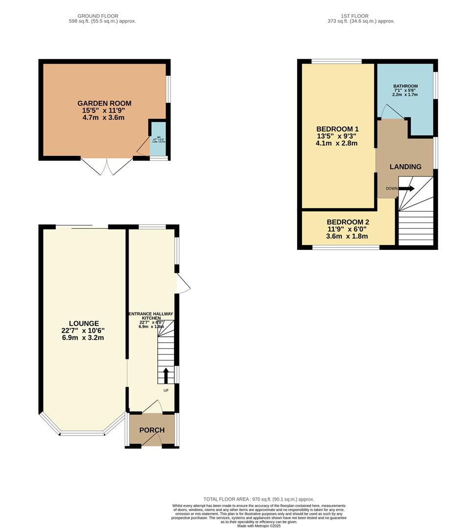 41, Connington Crescent, Chingford floorplan