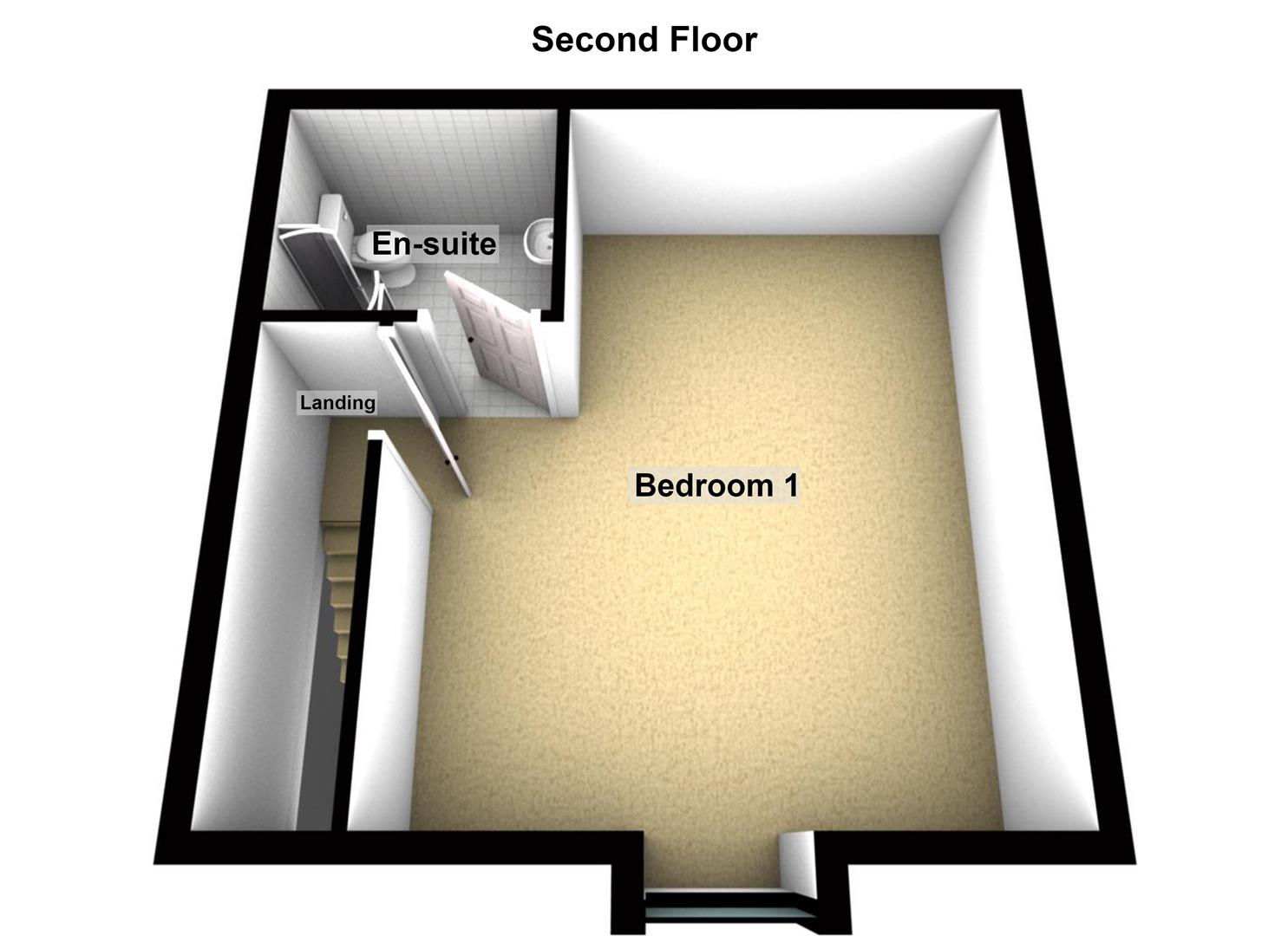 2, Woodgate, Bangor floorplan