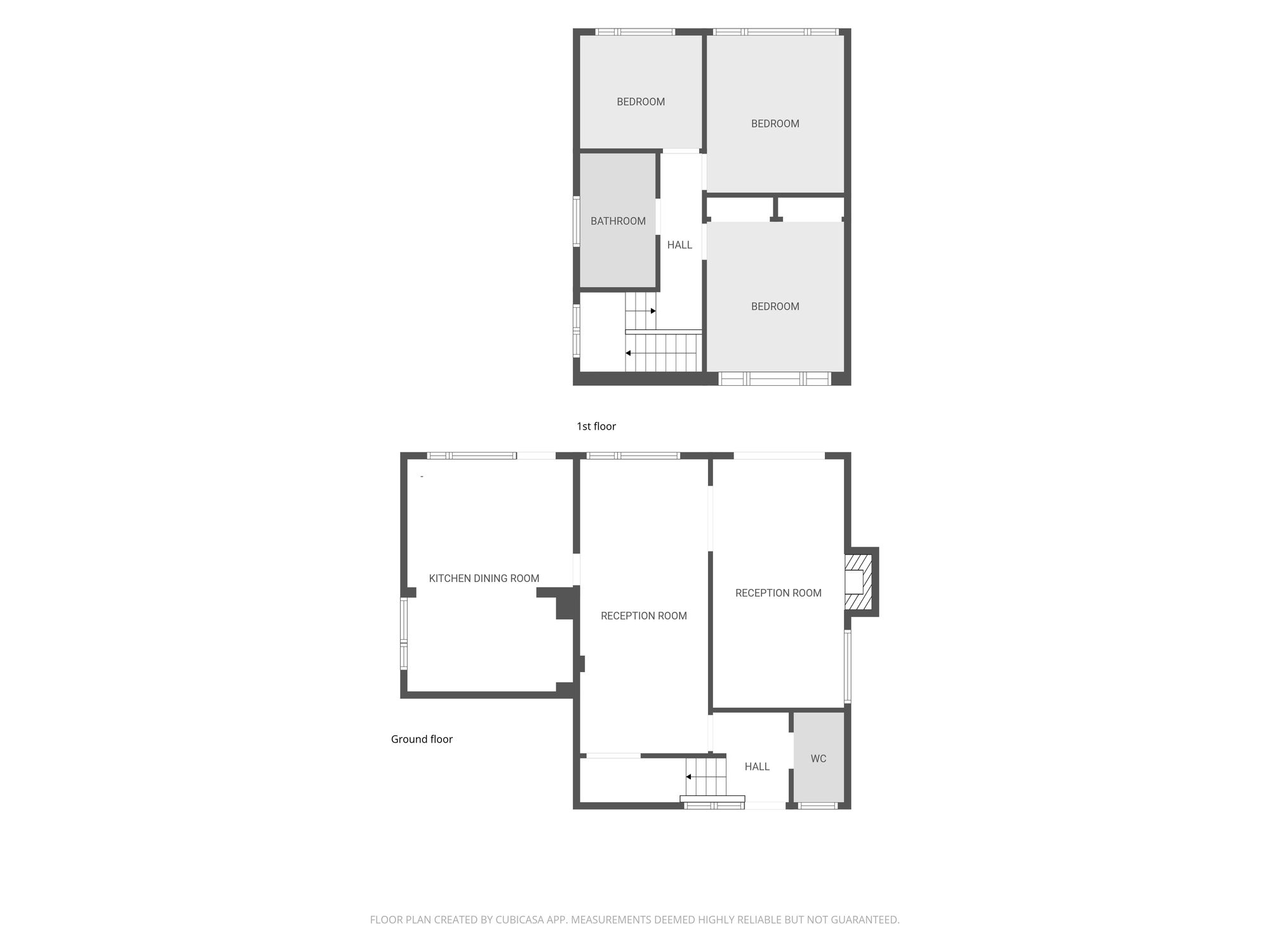 26 Glen Way, Leicester floorplan