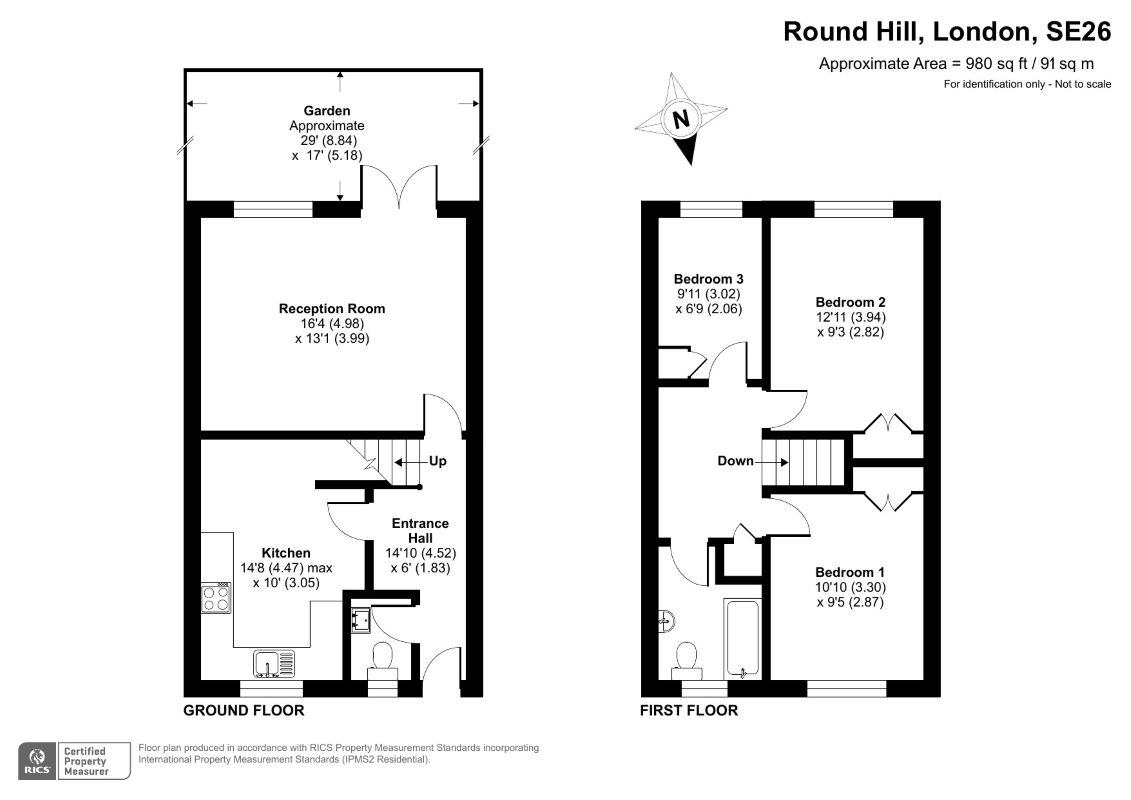 20 Round Hill, Forest Hill, London SE26, 3 bedroom end terrace house