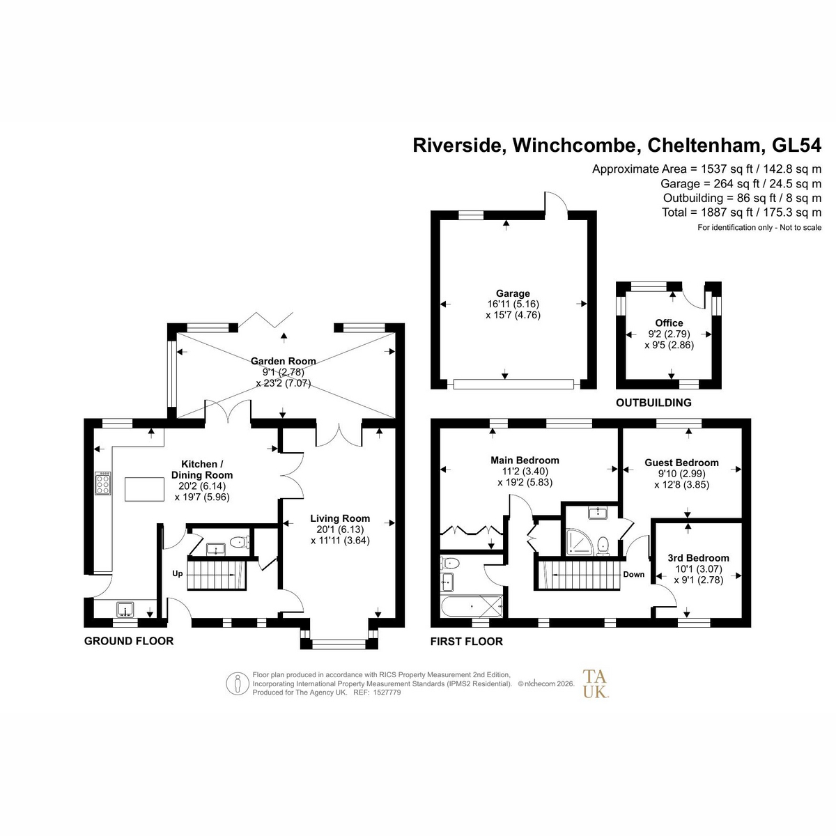 16, Riverside, Cheltenham floorplan
