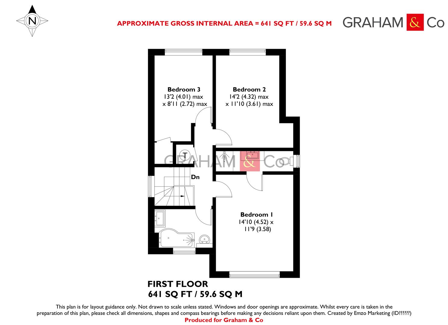 1A, The Green, Basingstoke floorplan