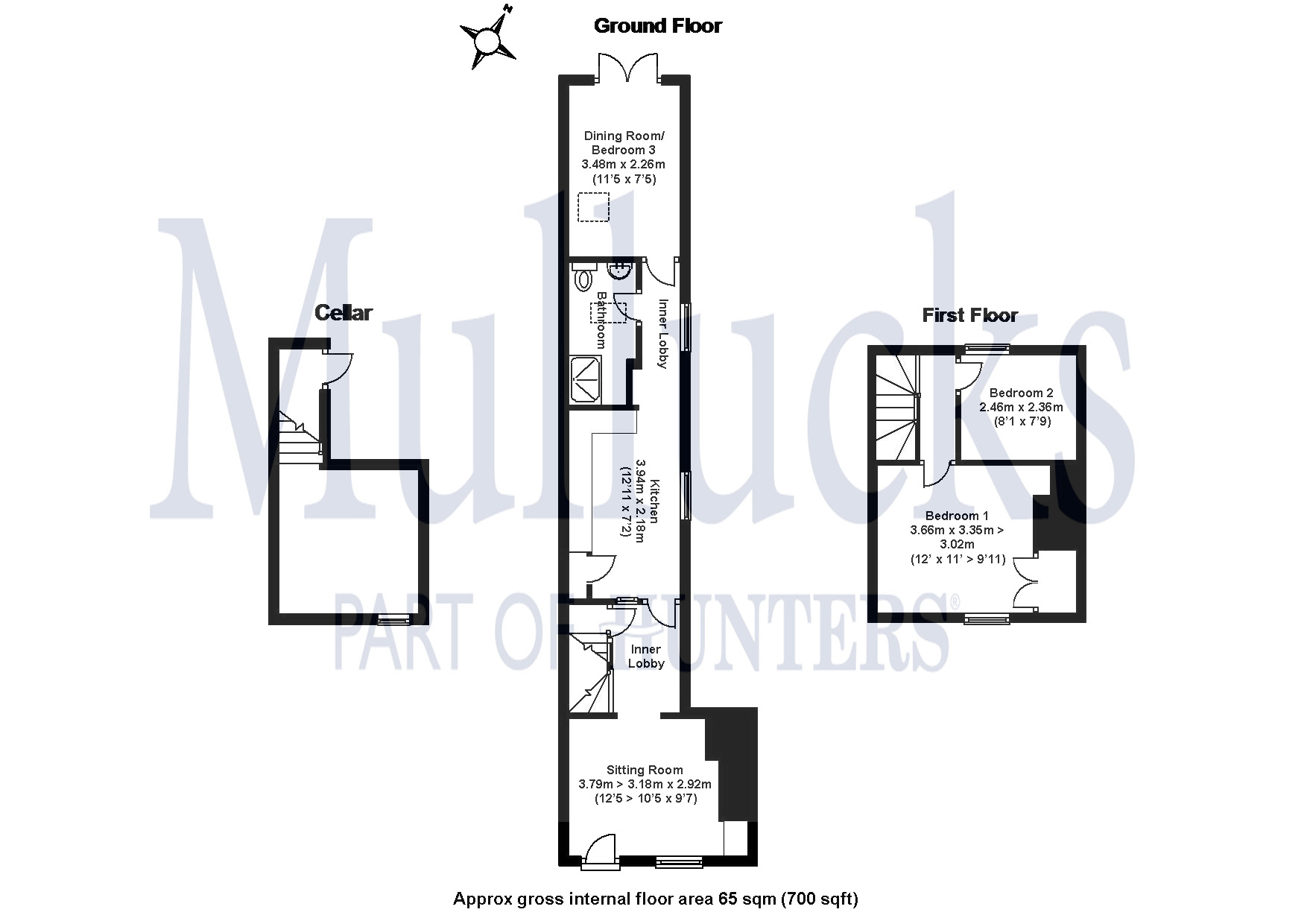 Castle Street, Saffron Walden, Essex CB10, 2 bedroom terraced house for